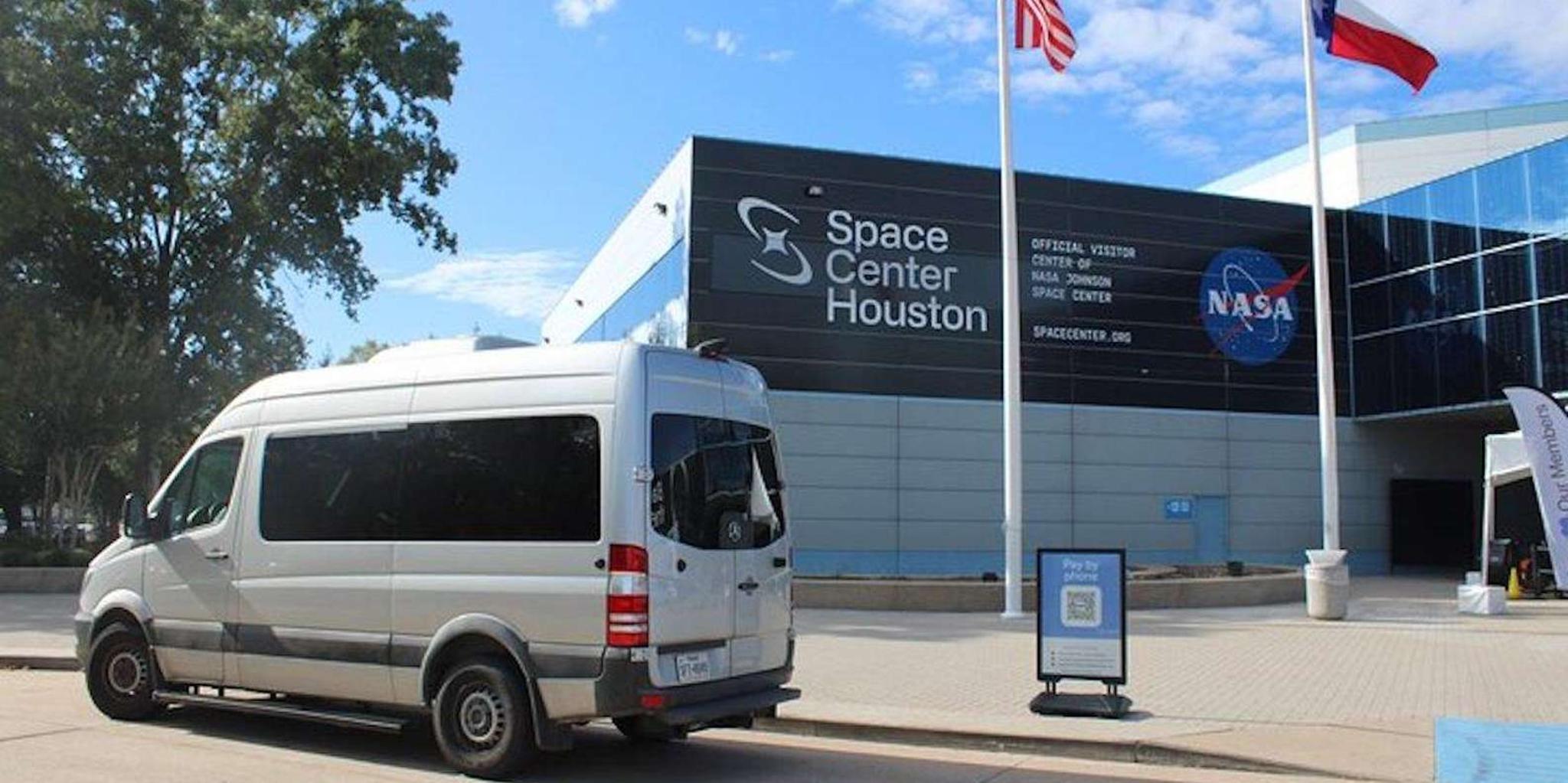 Houston NASA Space Center Round-Trip Shuttle