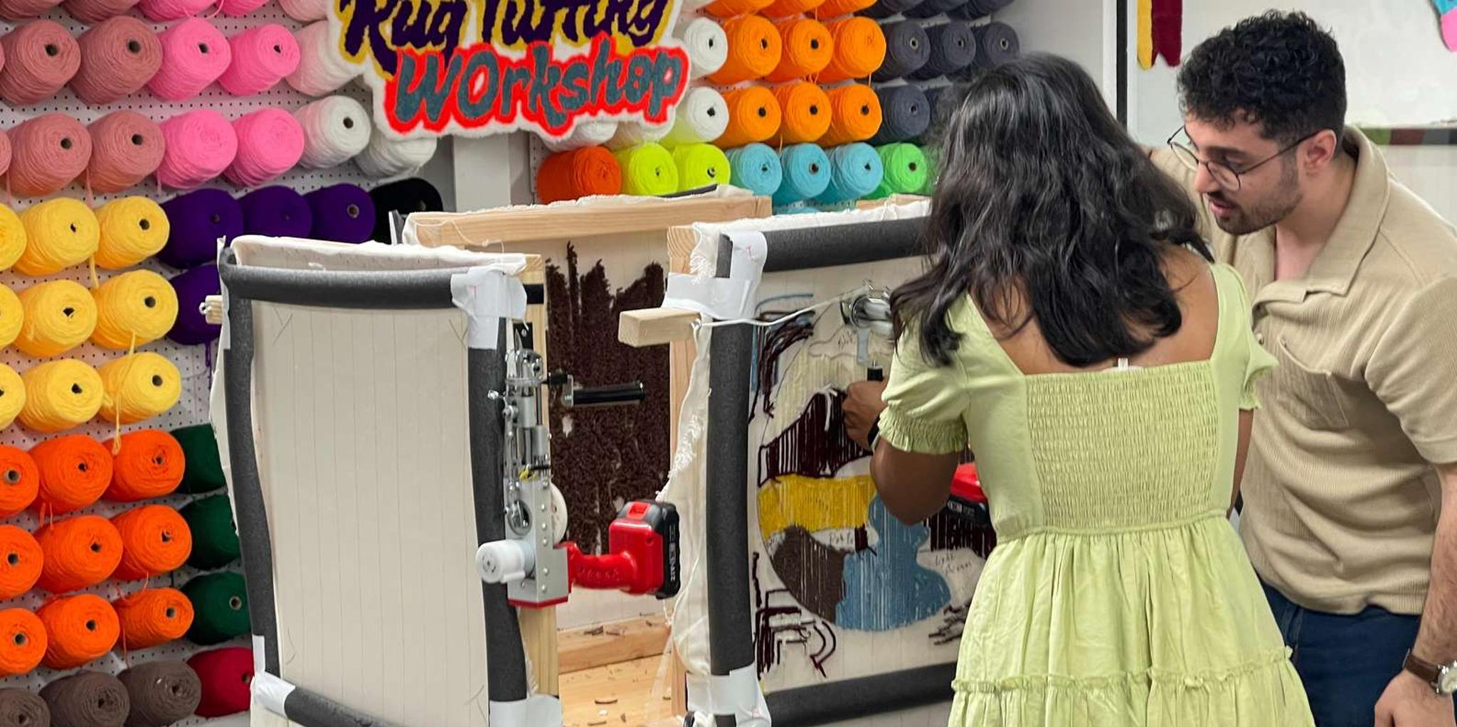 Philadelphia Rug Tufting Workshop - Image 3