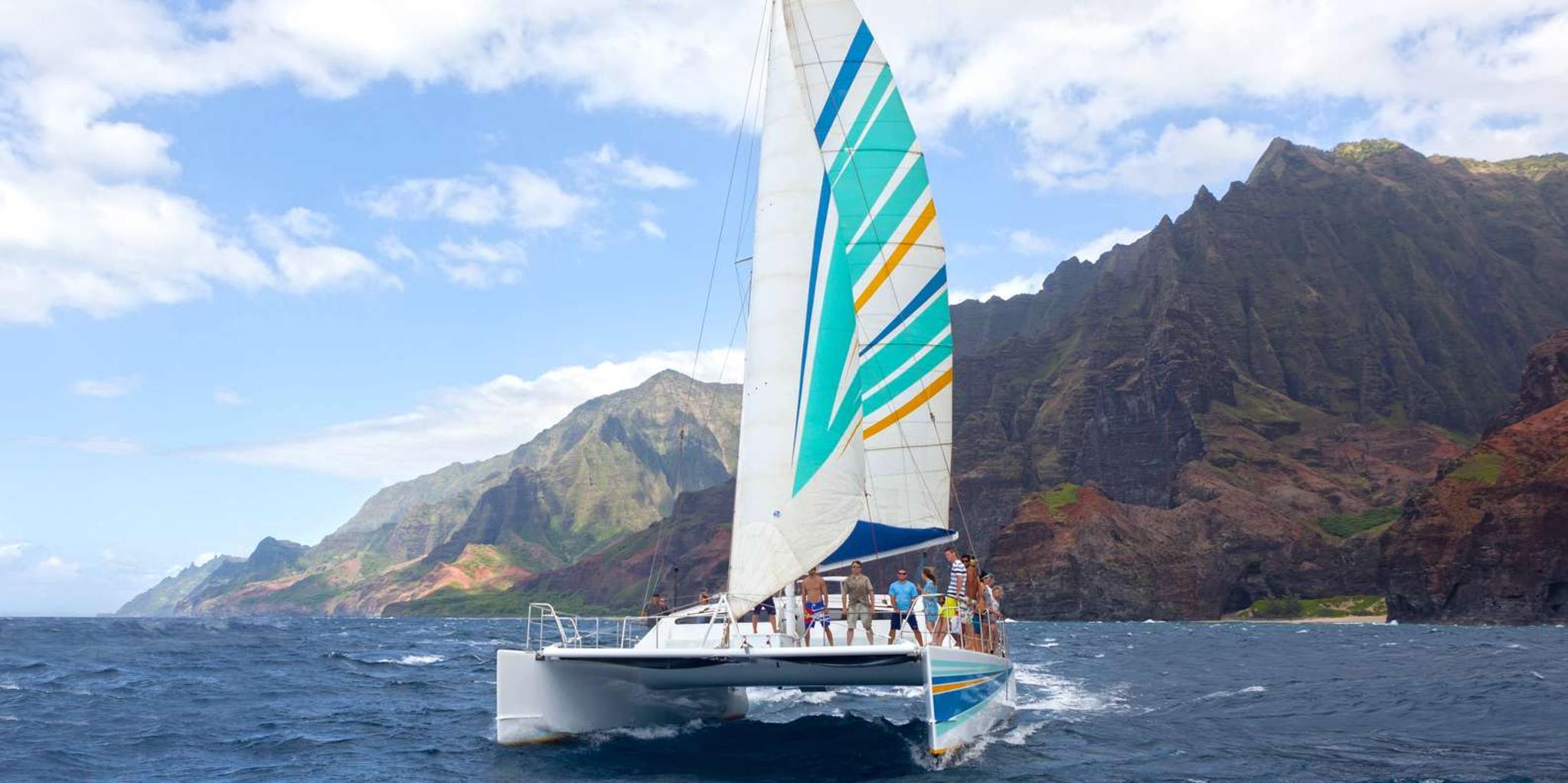 Kauai Napali Coast Sunset Dinner Sail - Image 1