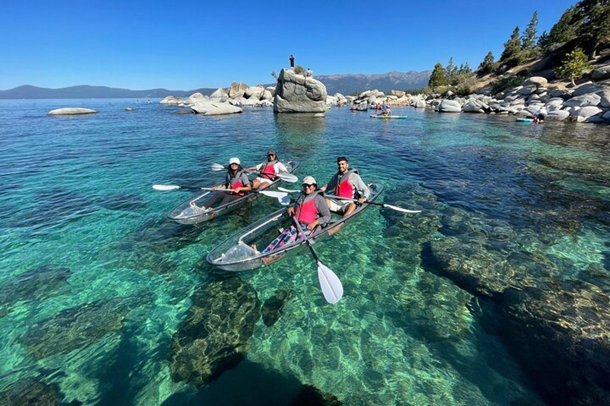 Lake Tahoe Clear Kayak Adventure - Image 4