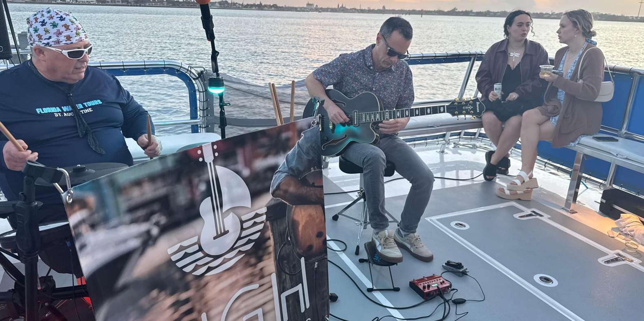 St. Augustine River Jazz Cruise at Sunset - Image 1
