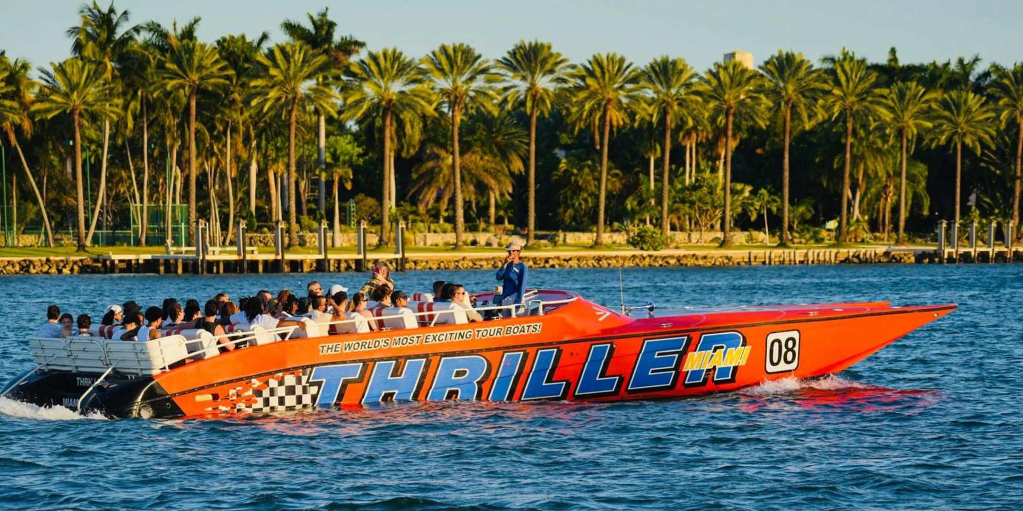 Miami Biscayne Bay Speedboat Tour - Image 2