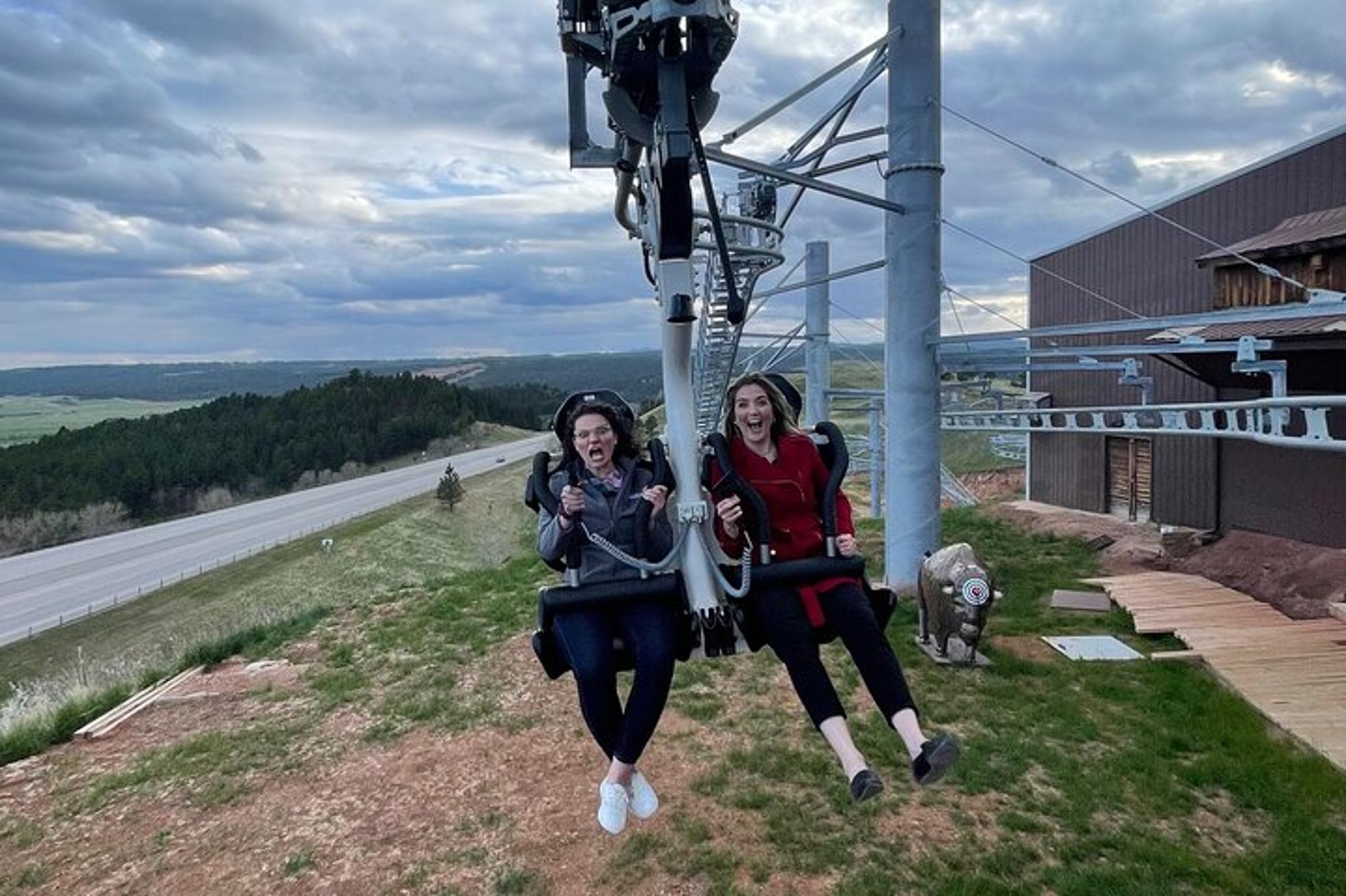 South Dakota Buffalo Hunt Coaster Ride