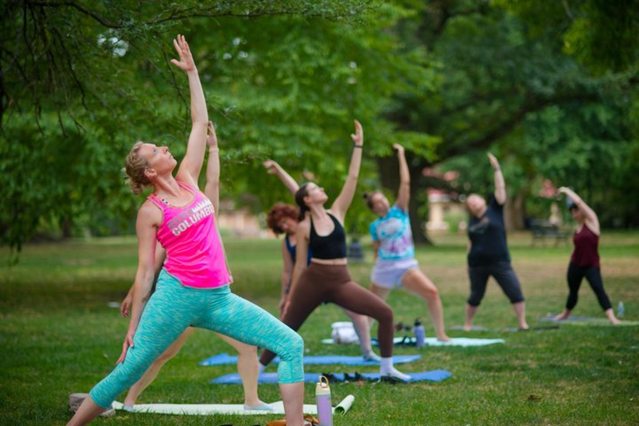 Columbus Yoga and Coffee Trolley Experience