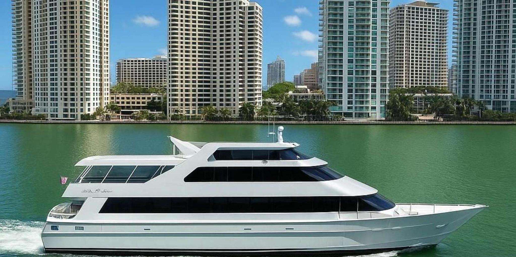 Miami Skyline Millionaire Homes Cruise