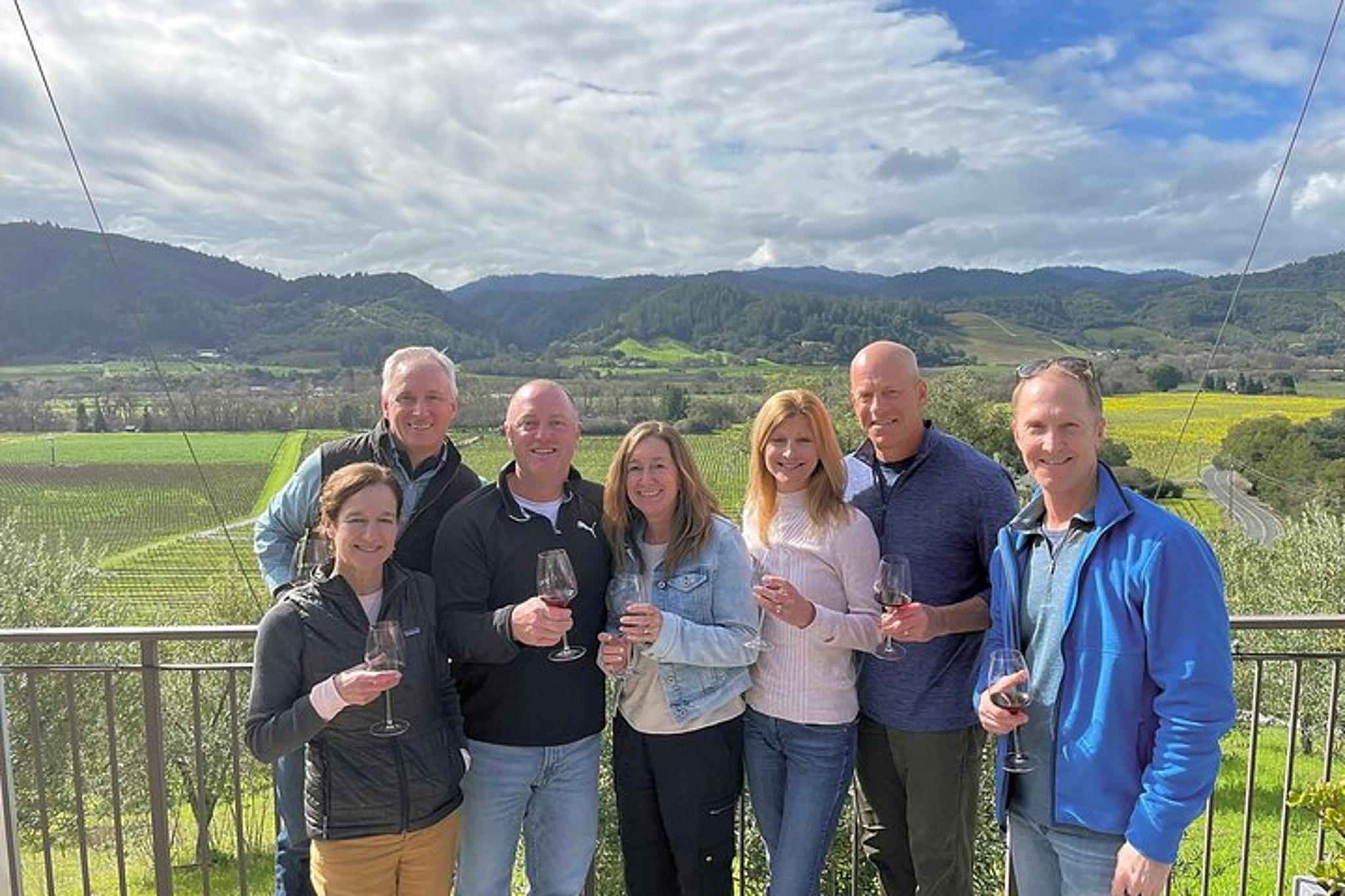 Napa Valley Mountainside Winery Tour