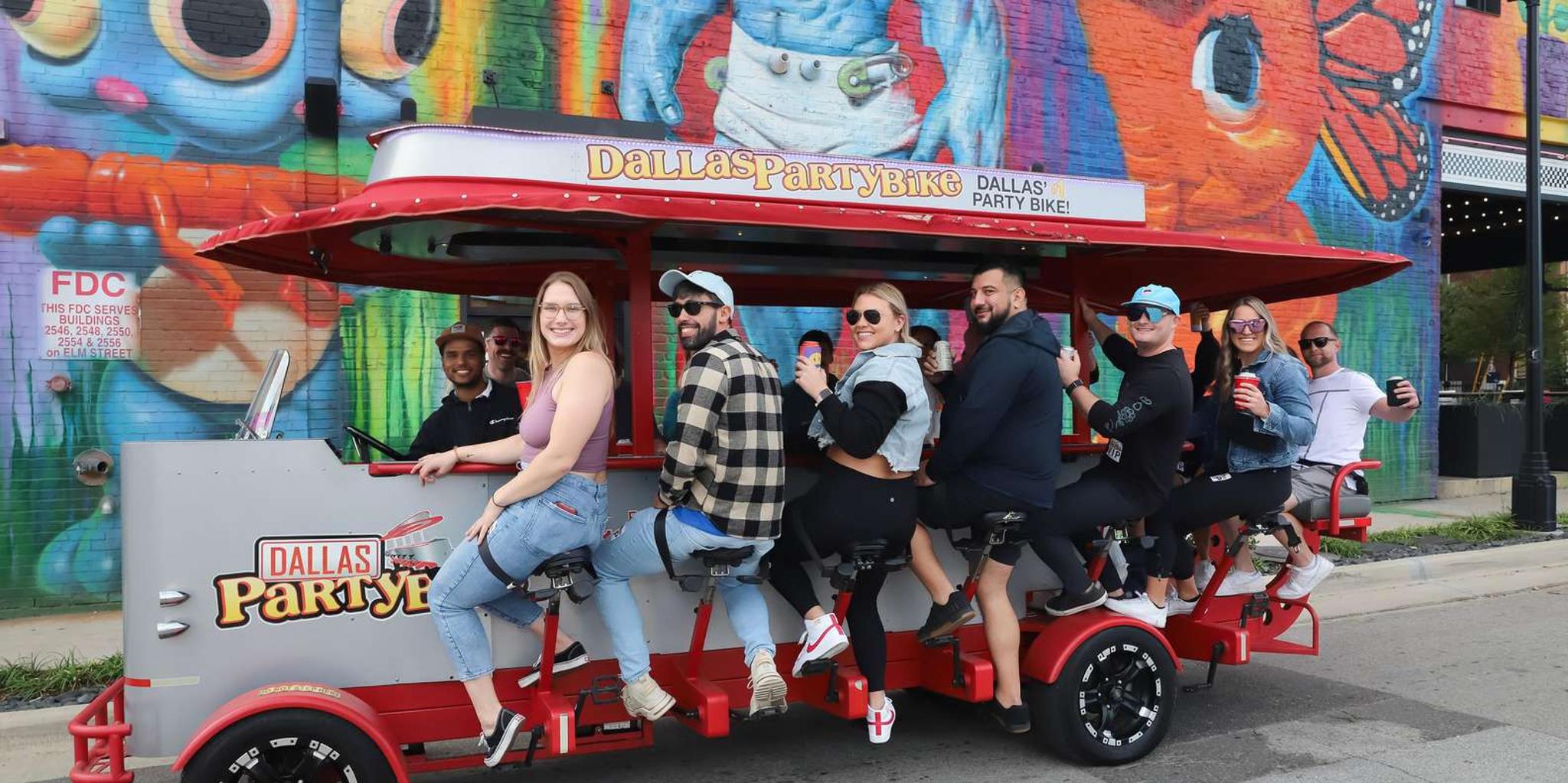 Dallas Party Bike Pub Crawl in Deep Ellum - Image 3