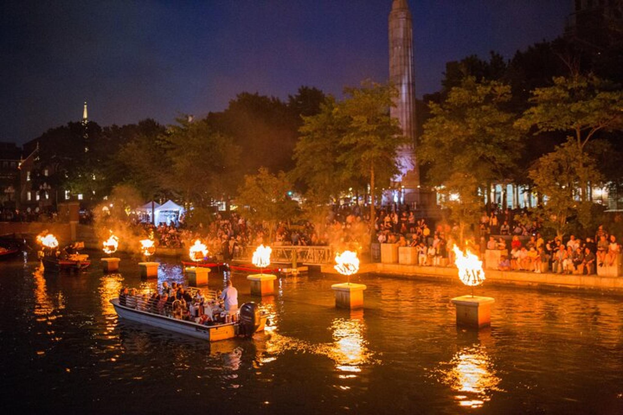 Providence WaterFire Boat Ride - Image 1
