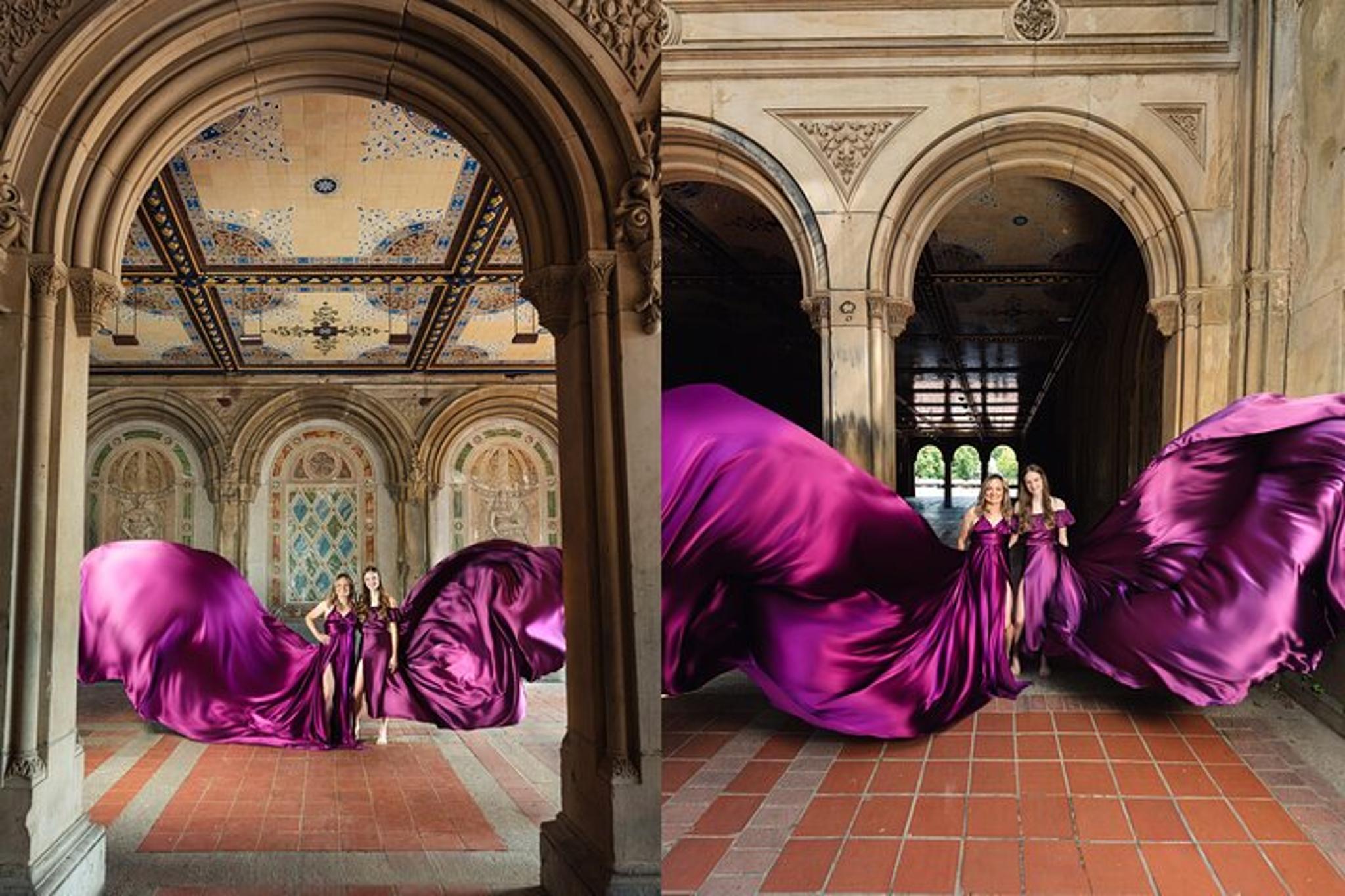 New York City Flying Dress Photoshoot - Image 3