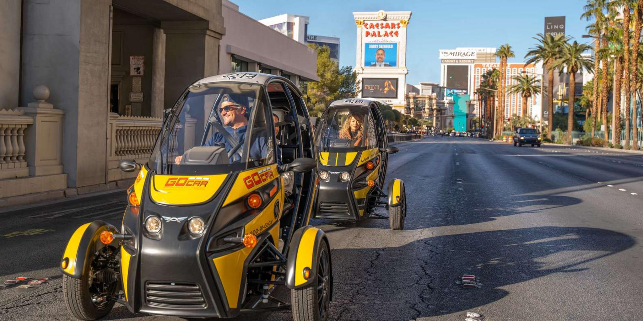 Las Vegas GoCar Tour with Optional Helicopter Ride