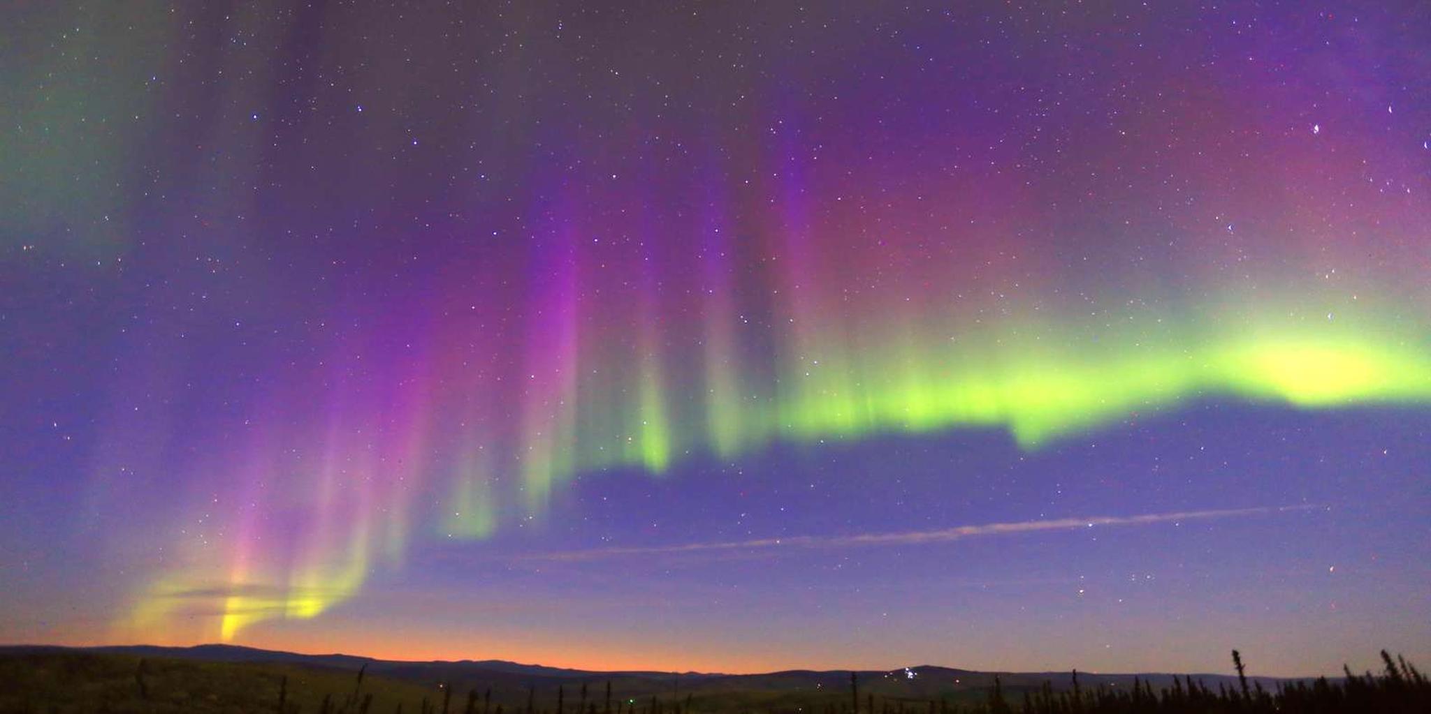 Fairbanks Northern Lights and Dog Sled Tour