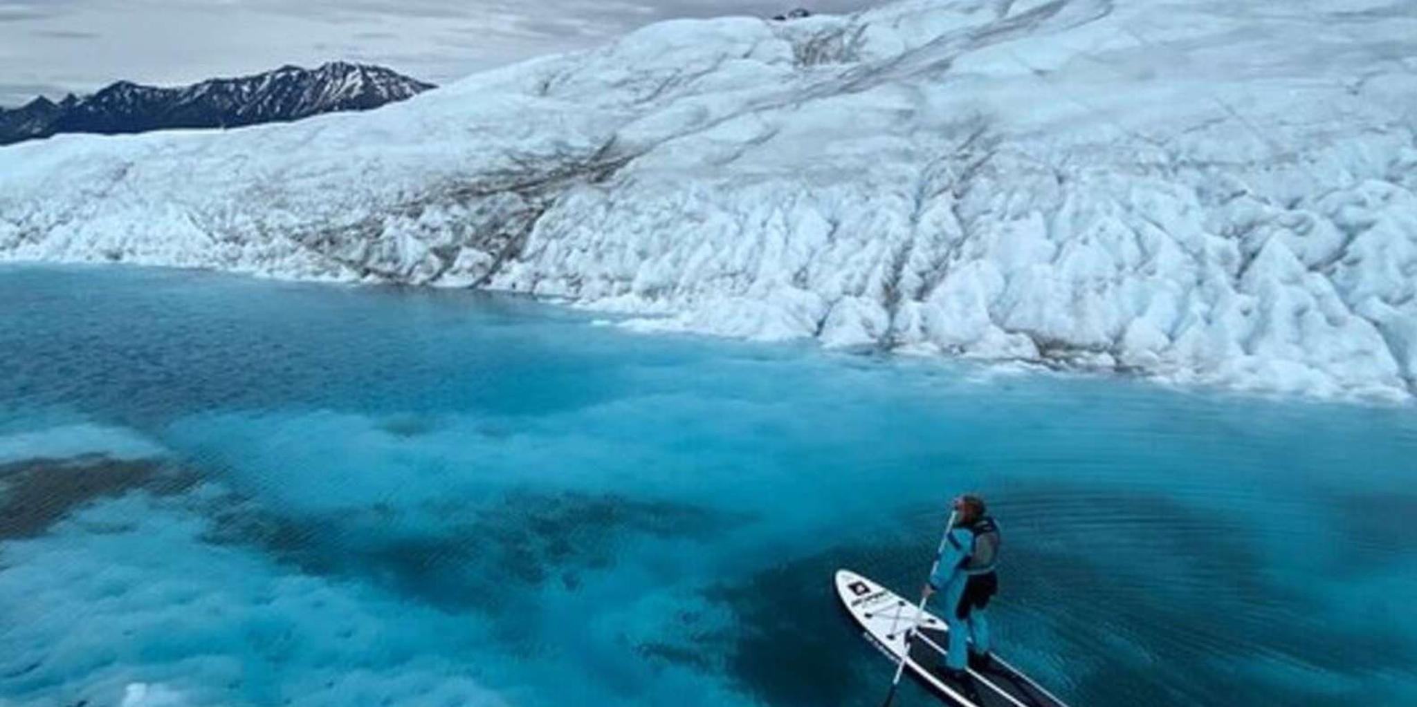 Anchorage Knik Glacier Helicopter and Paddleboarding Tour - Image 5