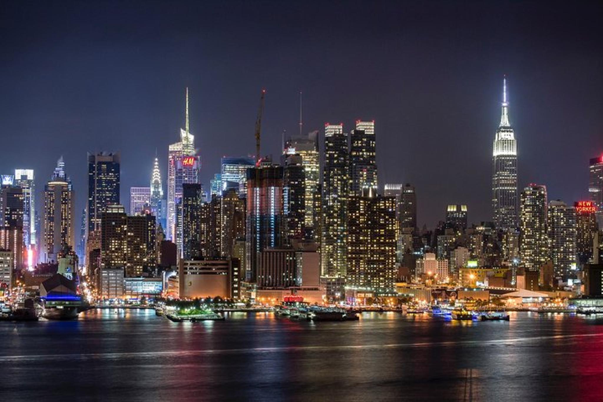 New York City Skyline Tour at Night
