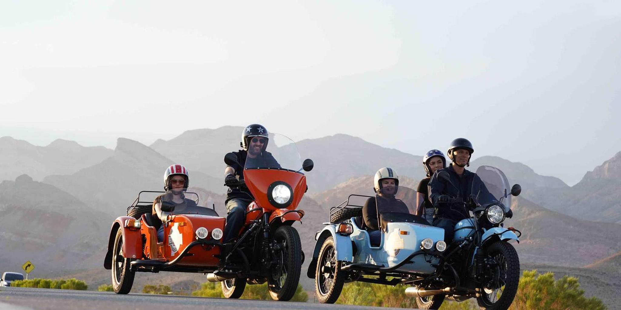 Las Vegas Sidecar Tour: Valley of Fire & Red Rock Canyon