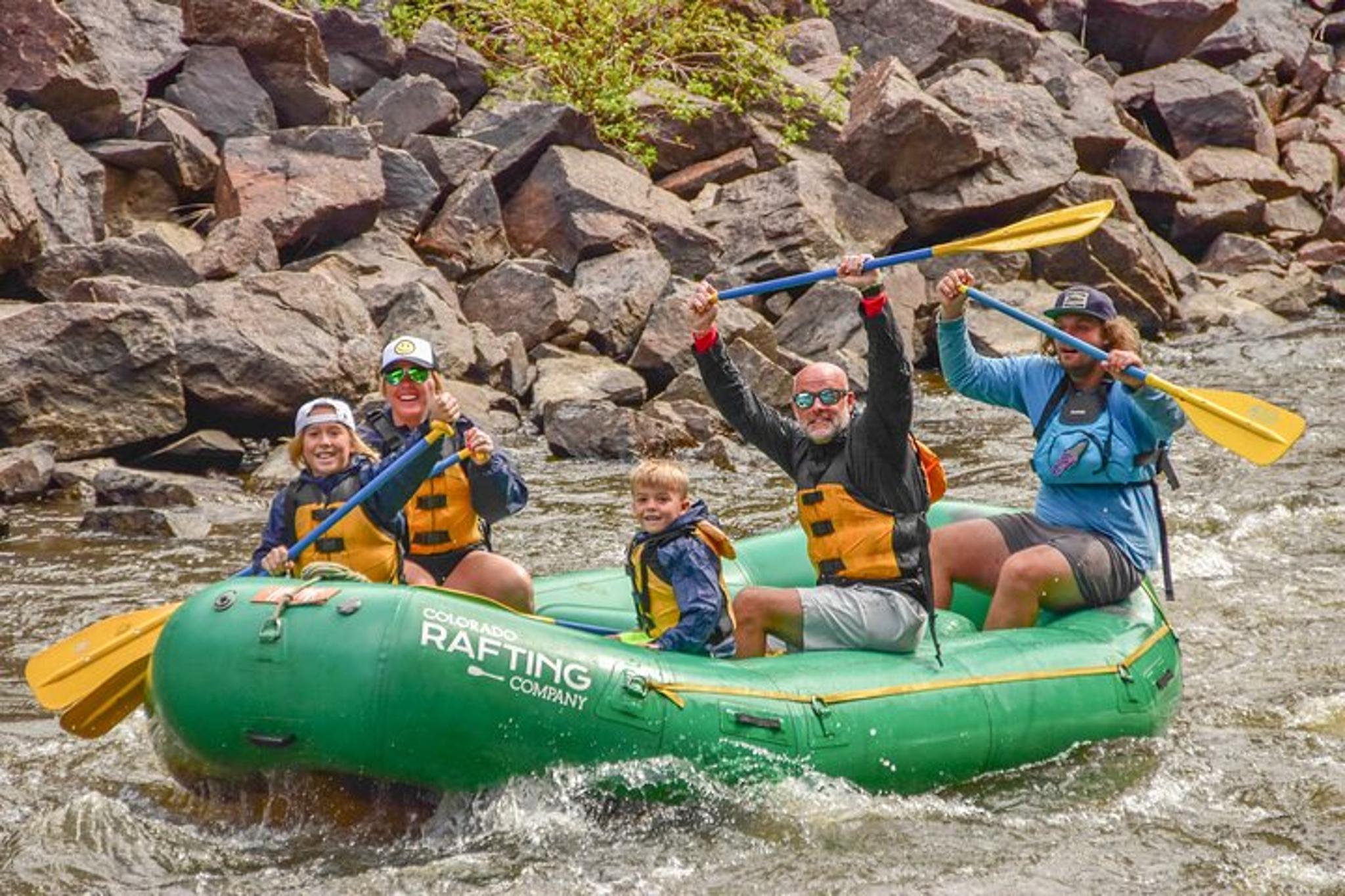 Colorado River Whitewater Rafting Half Day