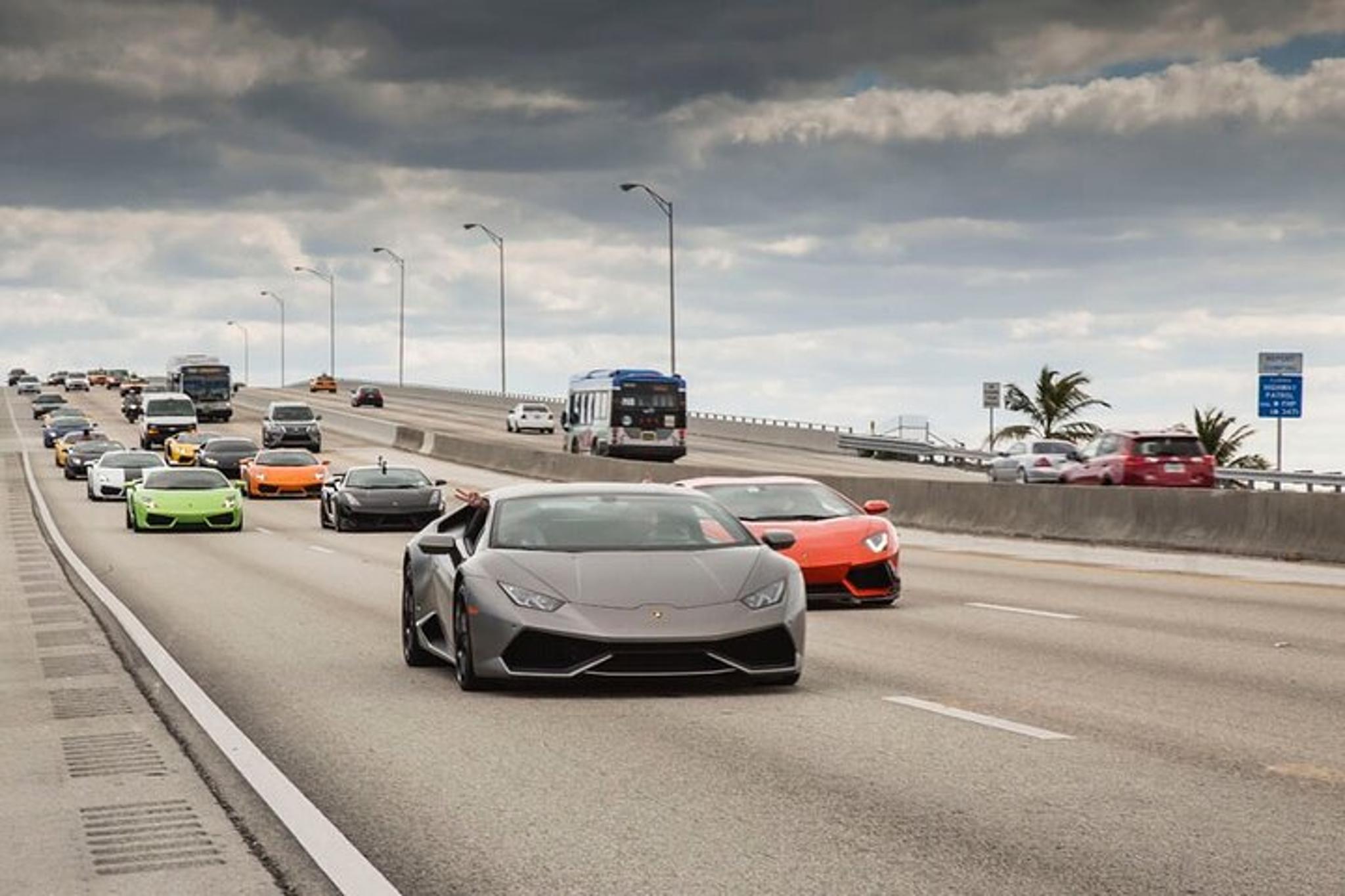 Miami Exotic Car Rally Experience 8 hr - Image 1