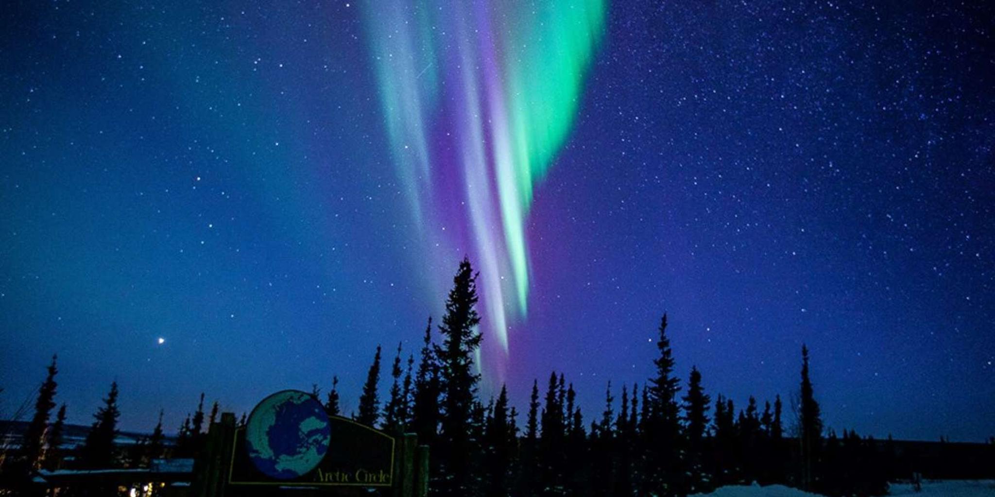 Fairbanks Northern Lights and Arctic Circle Tour