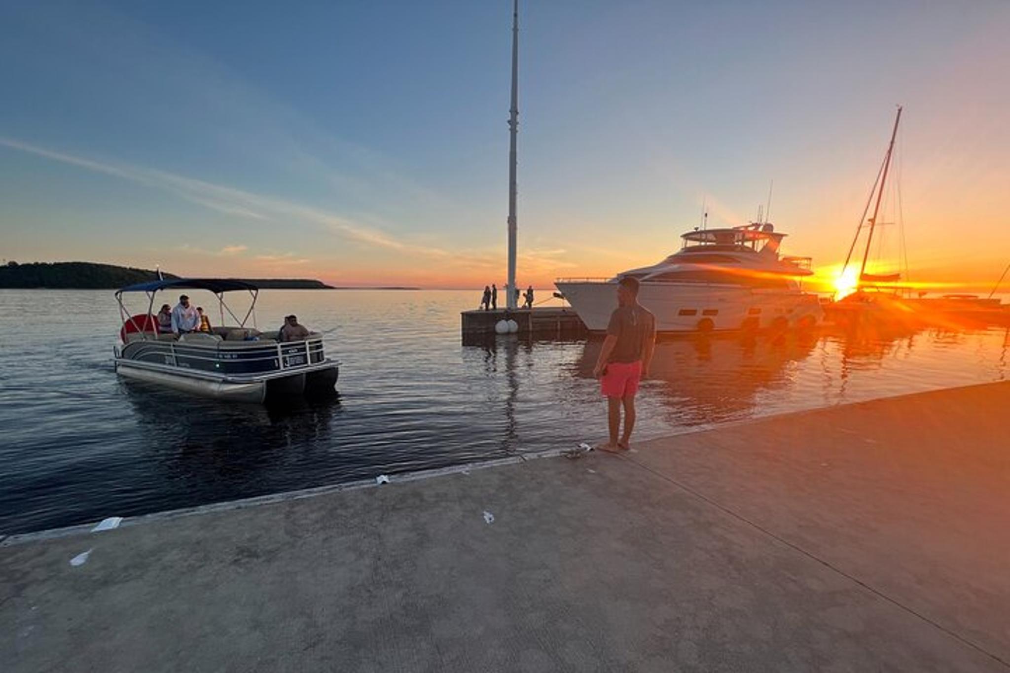 Sister Bay Pontoon Boat Rental 3.5 Hr - Image 3