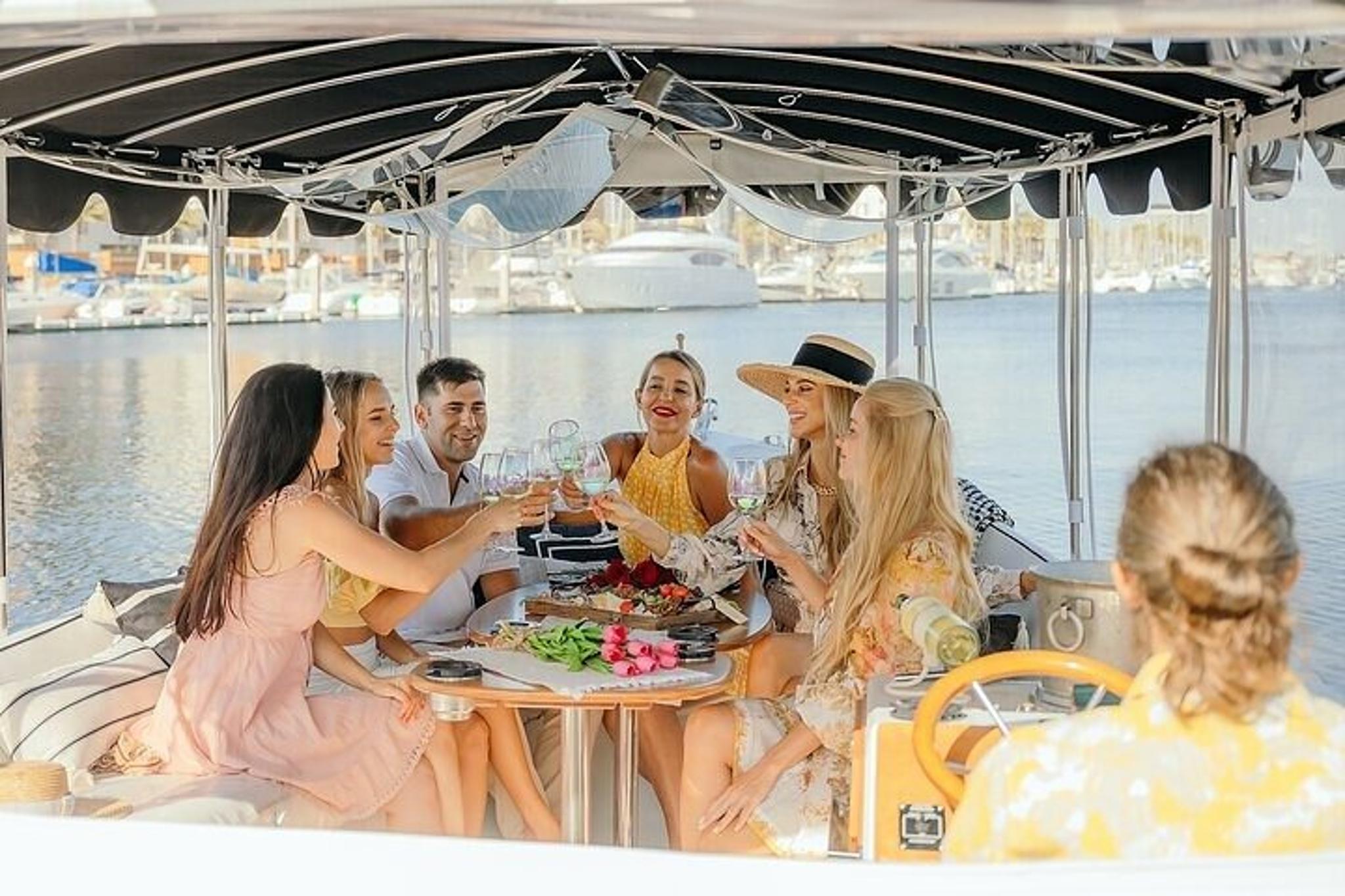 Marina Del Rey E-Boat Cruise with Wine and Charcuterie - Image 3