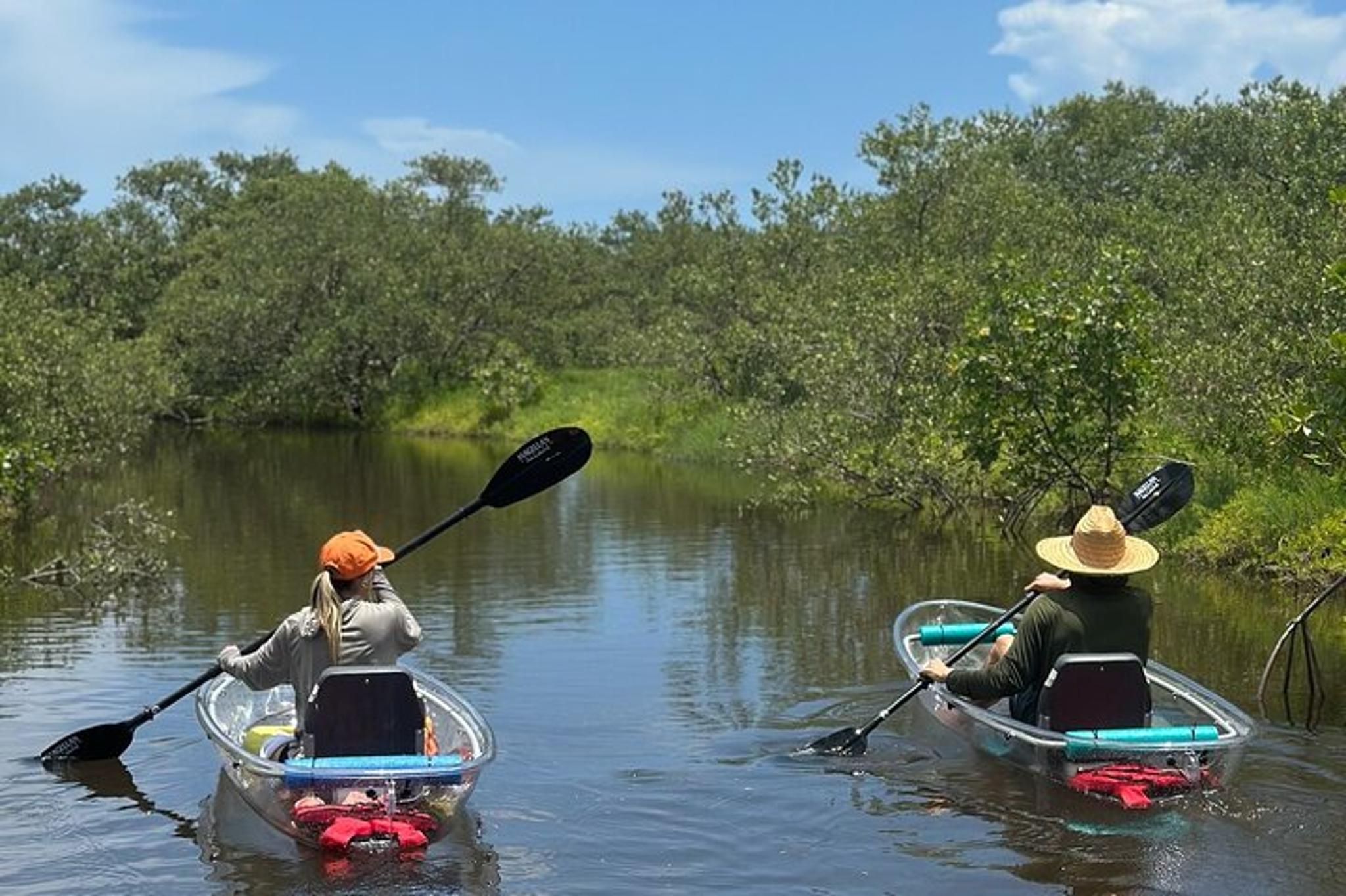 New Smyrna Beach Clear Kayak Tour - Image 1