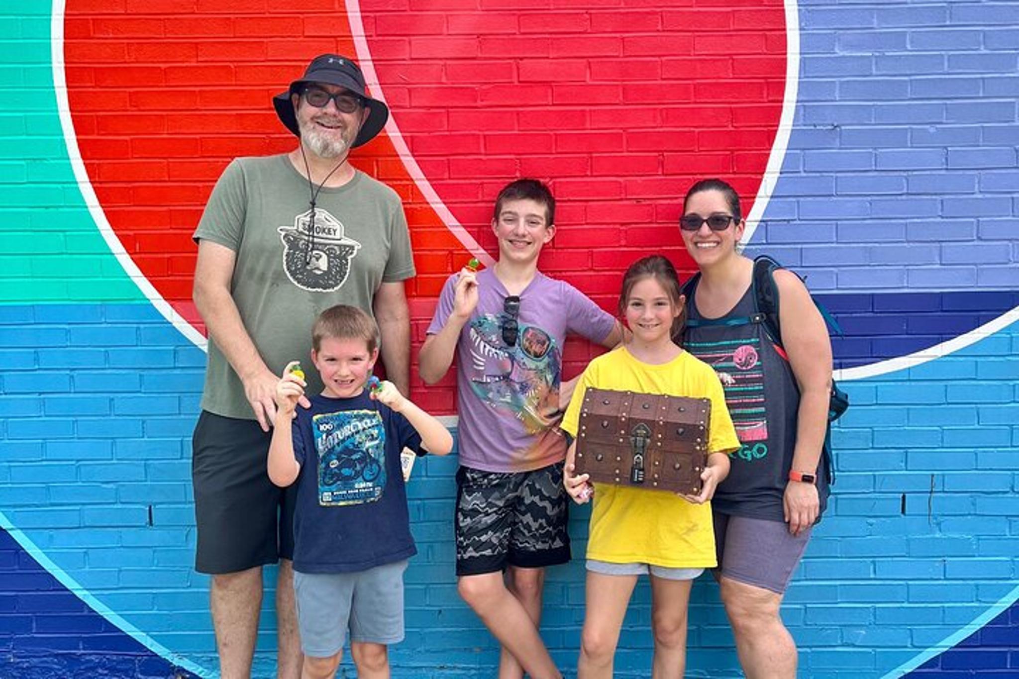 Raleigh Kids Treasure Hunt Walking Scavenger Hunt 1 hr