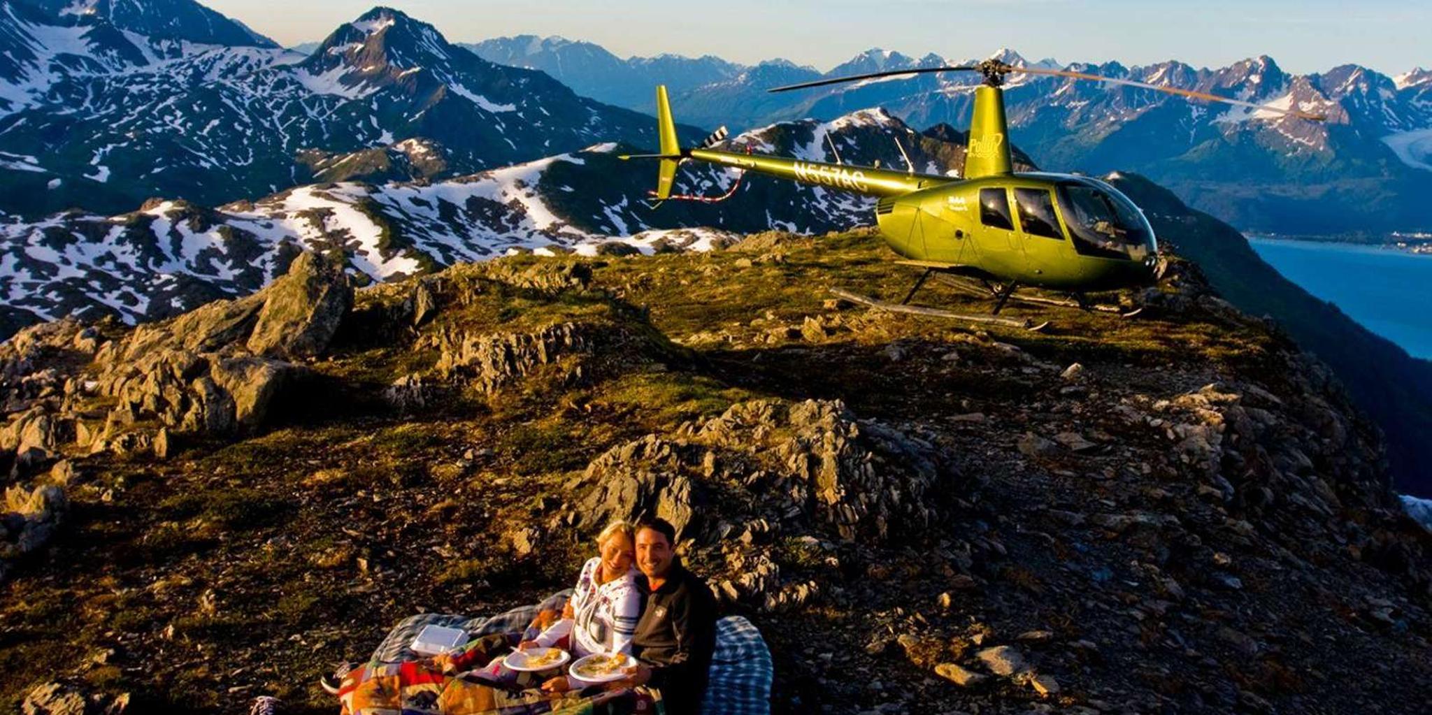 Seward Alpine Hike and Picnic Helicopter Tour - Image 1