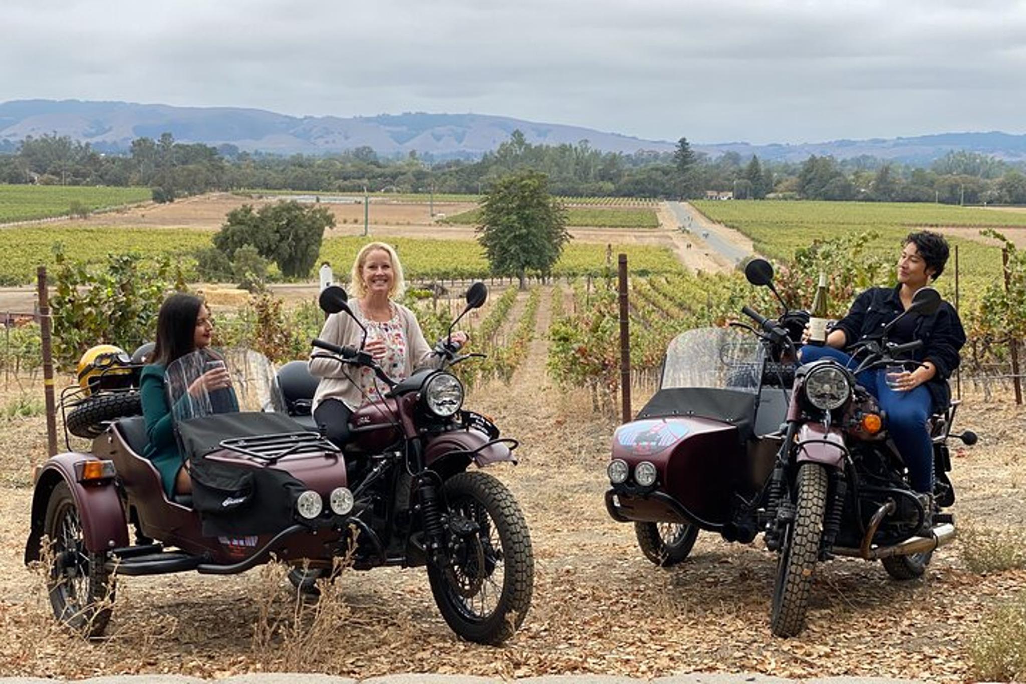 Sonoma Valley Sidecar Wine Tour - Image 2