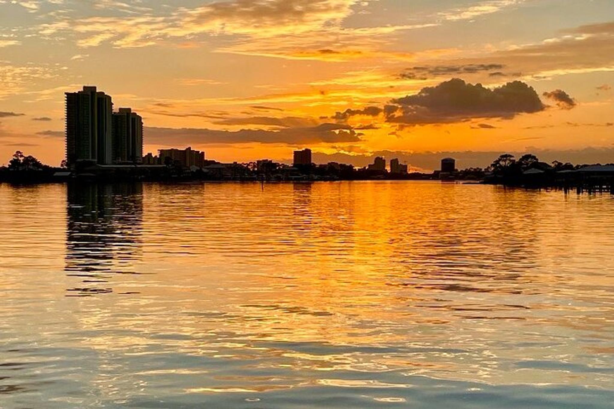 Orange Beach Dolphin Tour at Sunset 90 min
