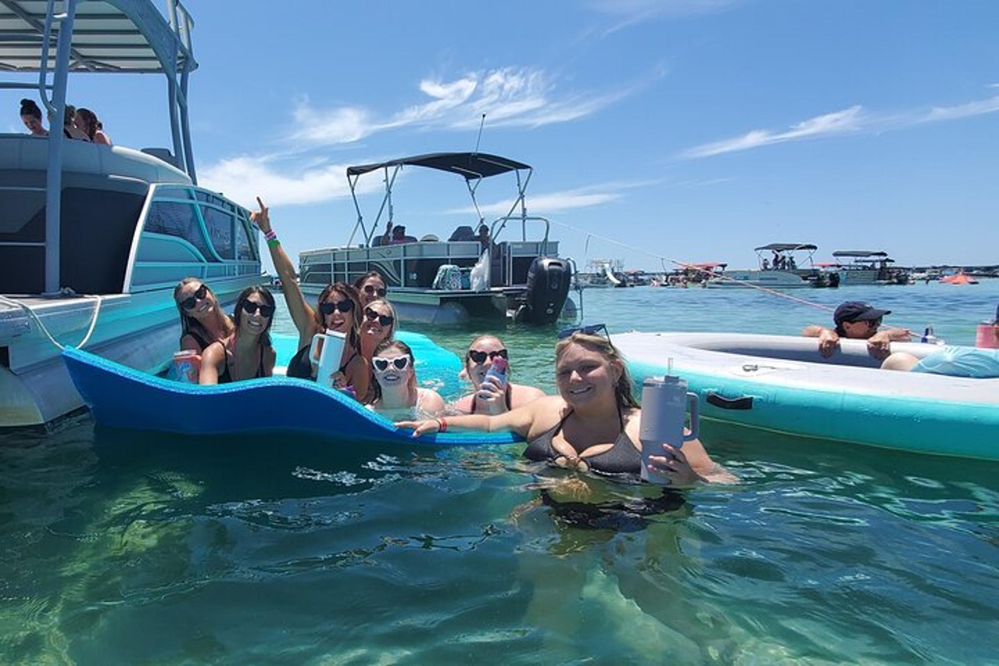 Destin Private Boat Charter to Crab Island - Image 6