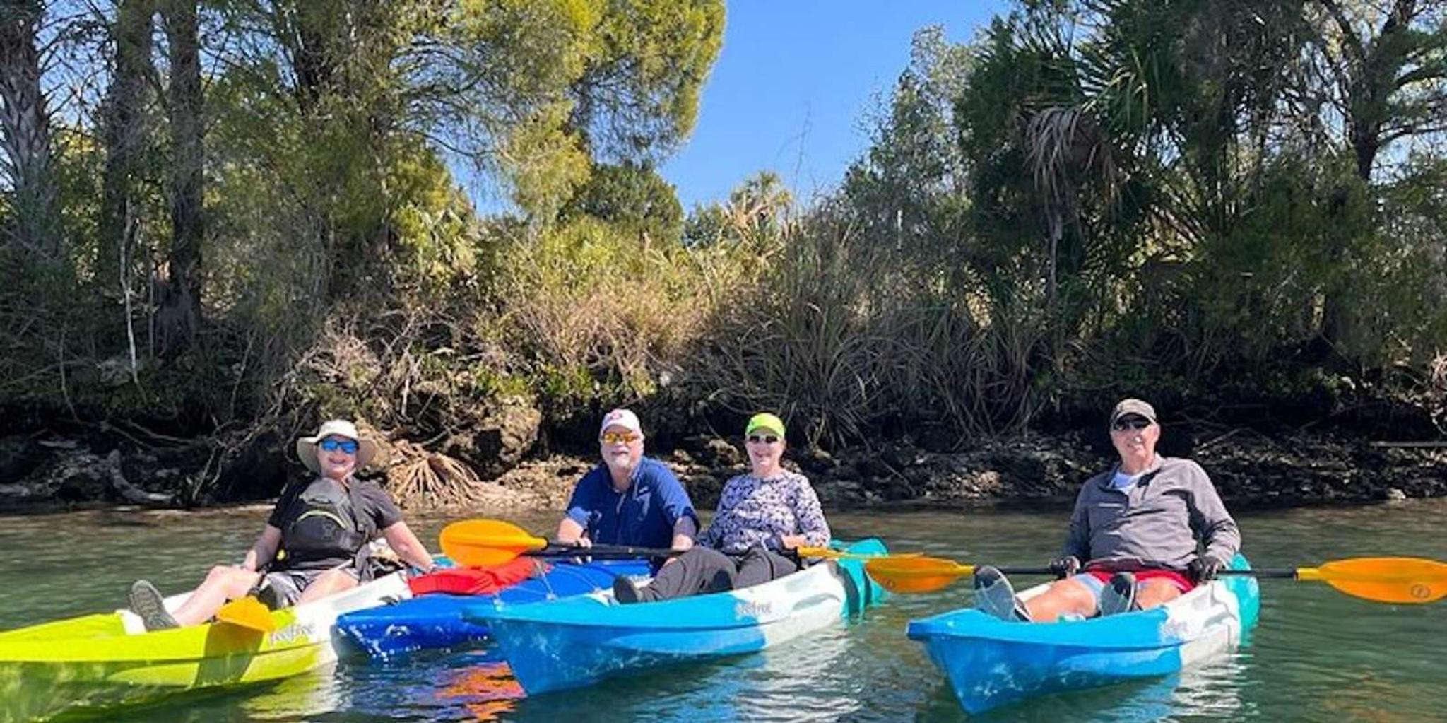 Crystal River Kayak Tour with Manatee Encounters 3 hr