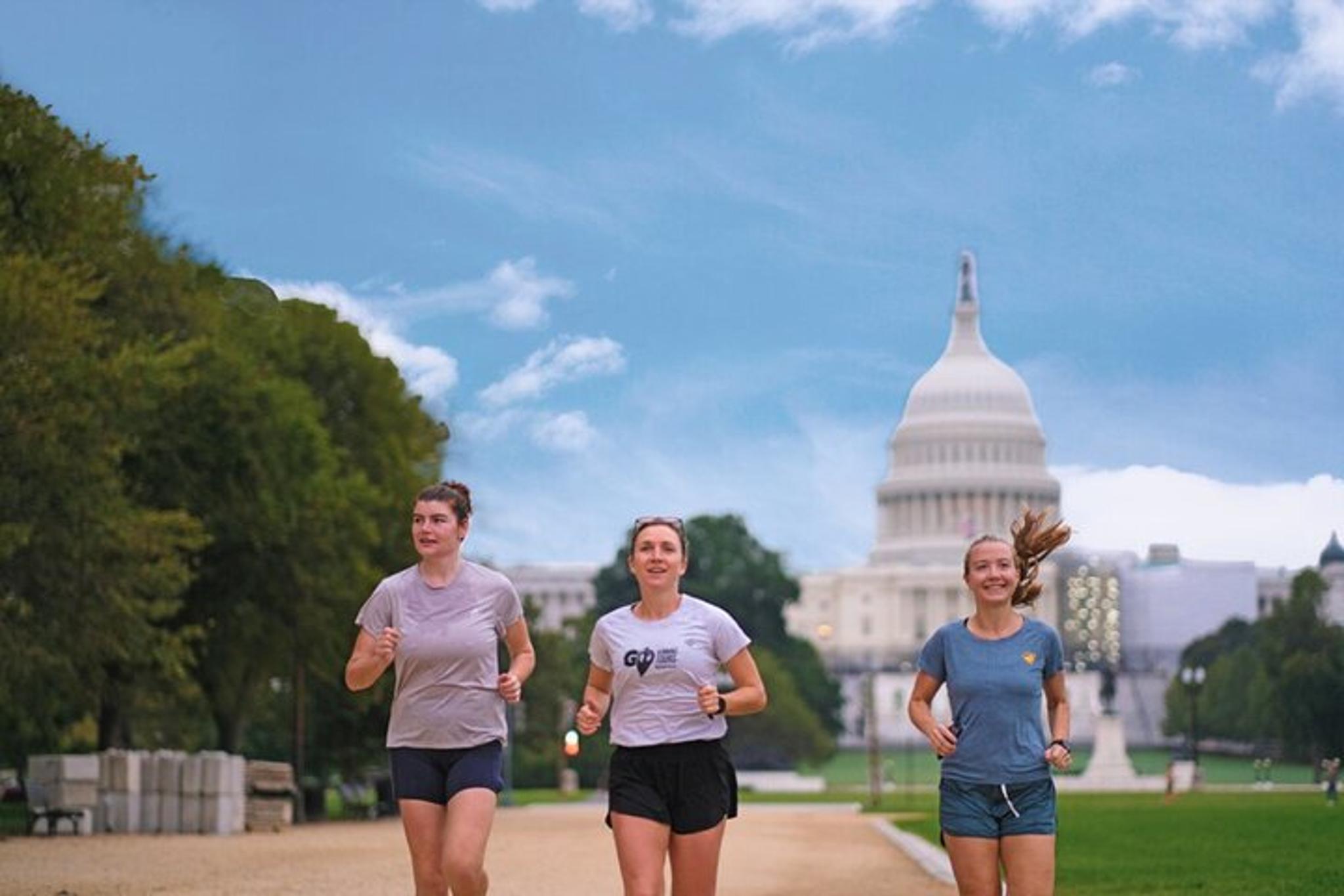 Washington DC Monuments Group Running Tour