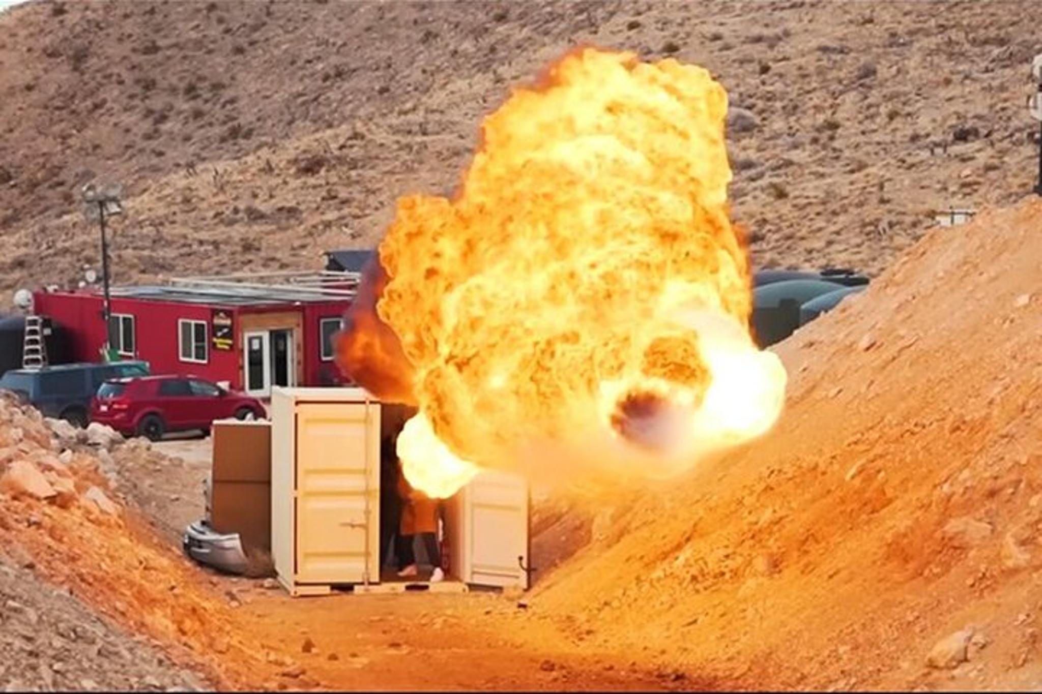 Las Vegas Flame Thrower Adventure