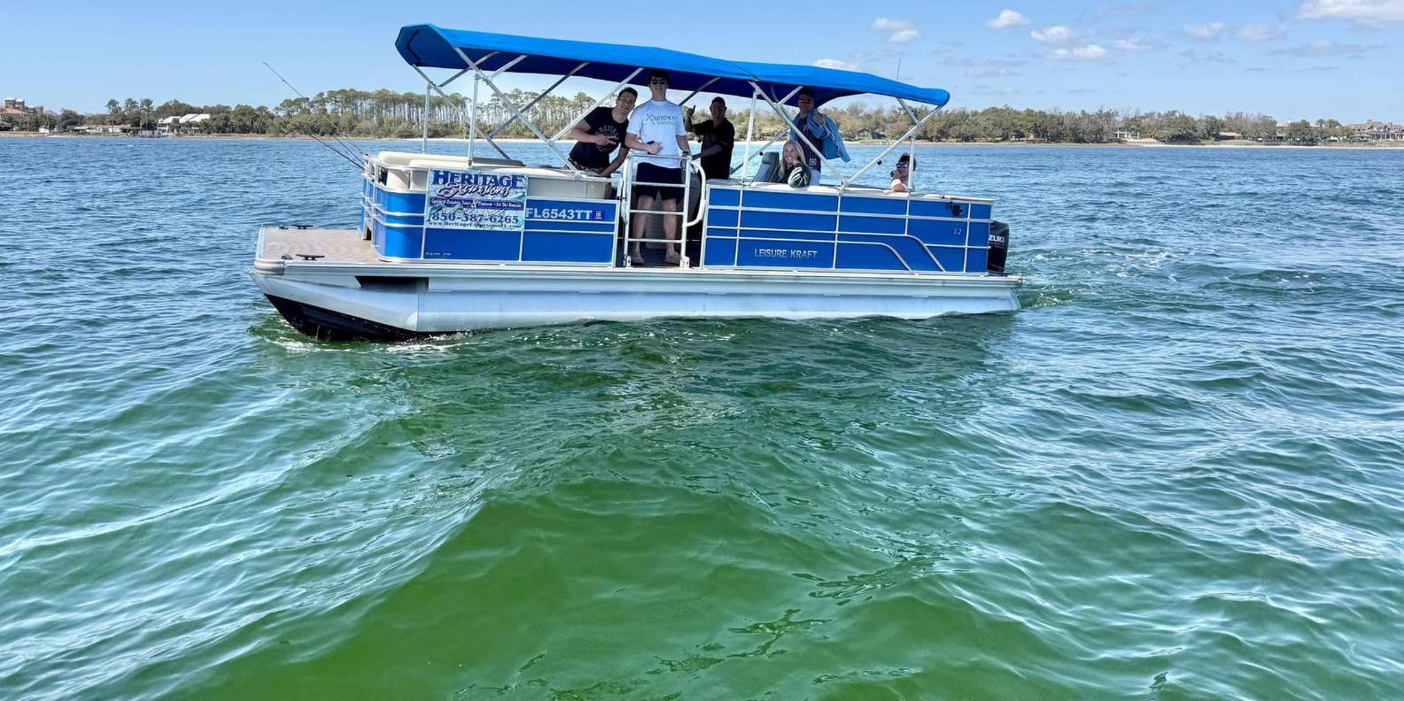 Panama City Beach Pontoon Boat Rental - Image 1