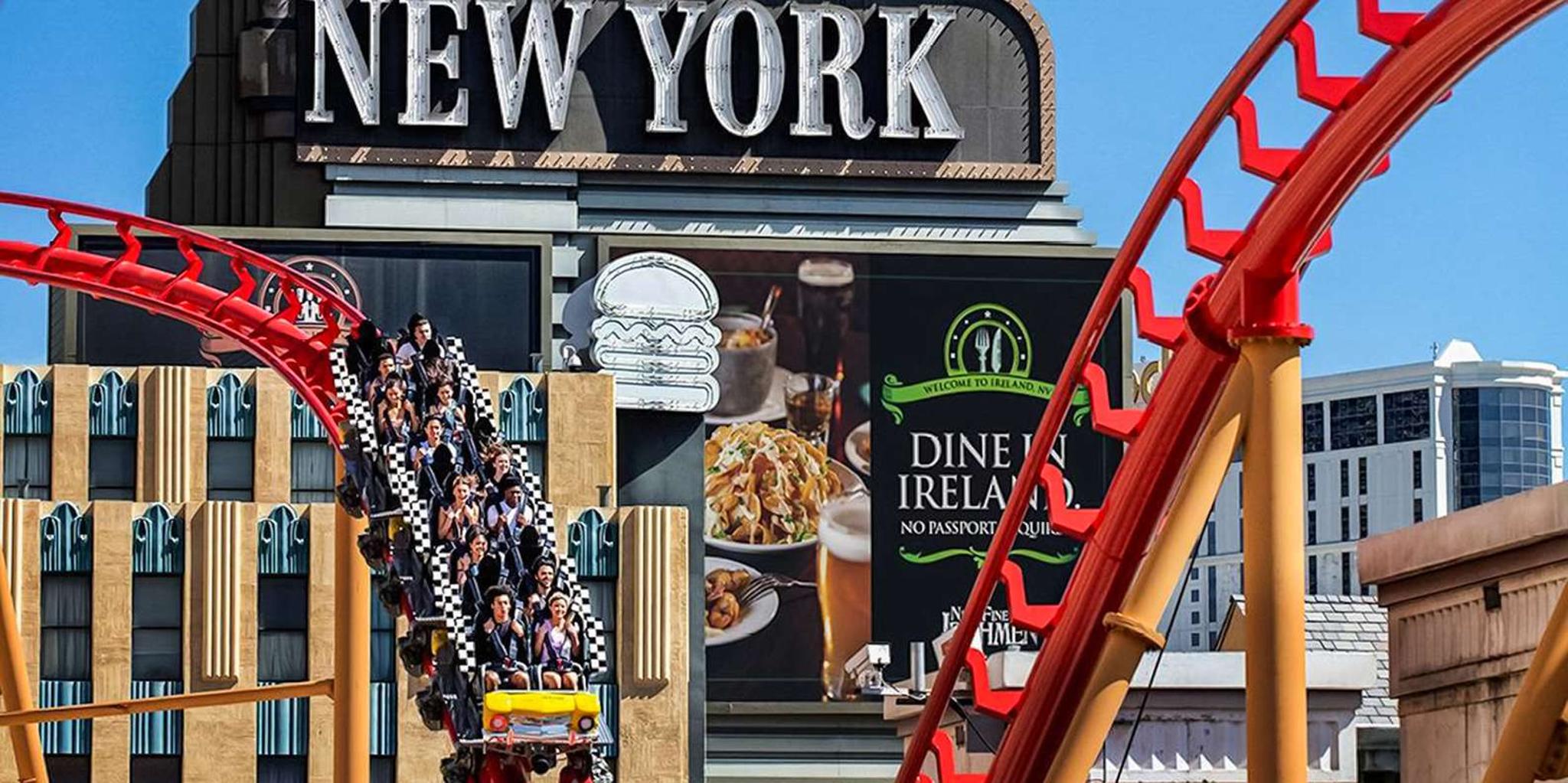 Las Vegas Big Apple Coaster Ride - Image 4