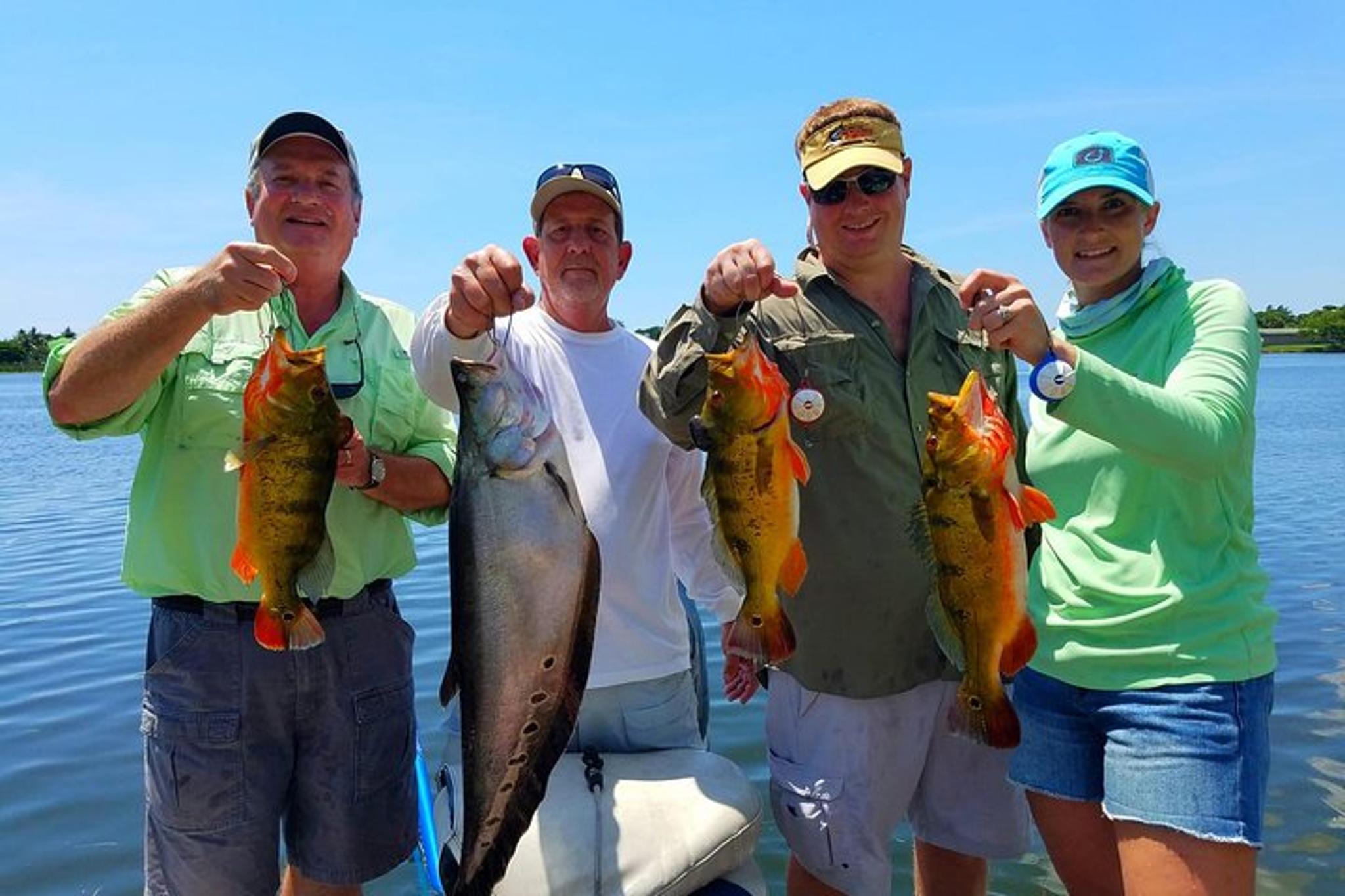 Boca Raton Peacock Bass Fishing Tour