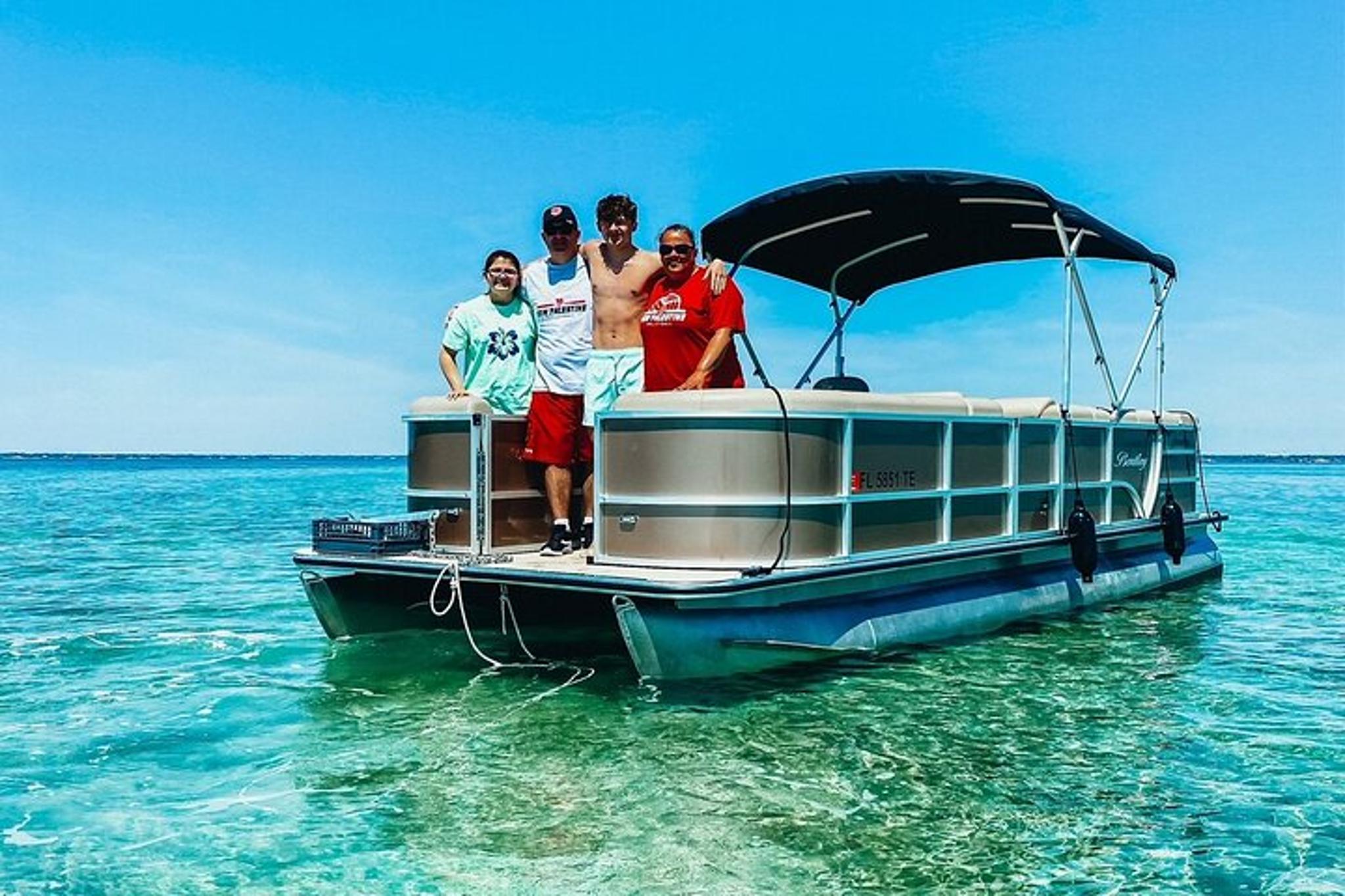 Fort Walton Beach Pontoon Boat Rental 4 hr - Image 6