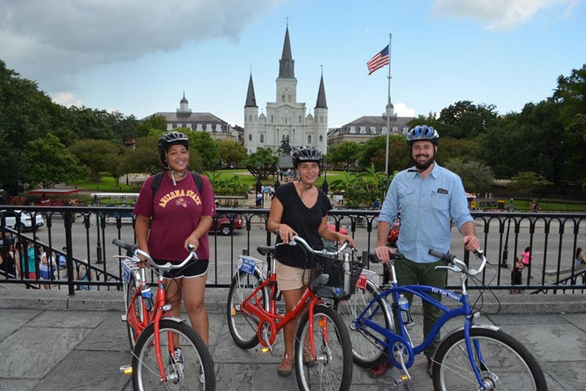 New Orleans French Quarter and Cemetery Bike Tour