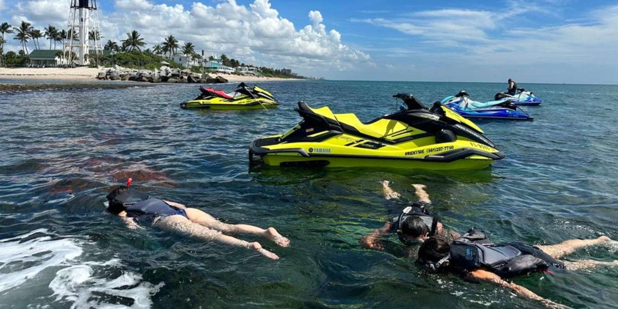 Boca Raton Jet Ski Tour with Optional Snorkeling