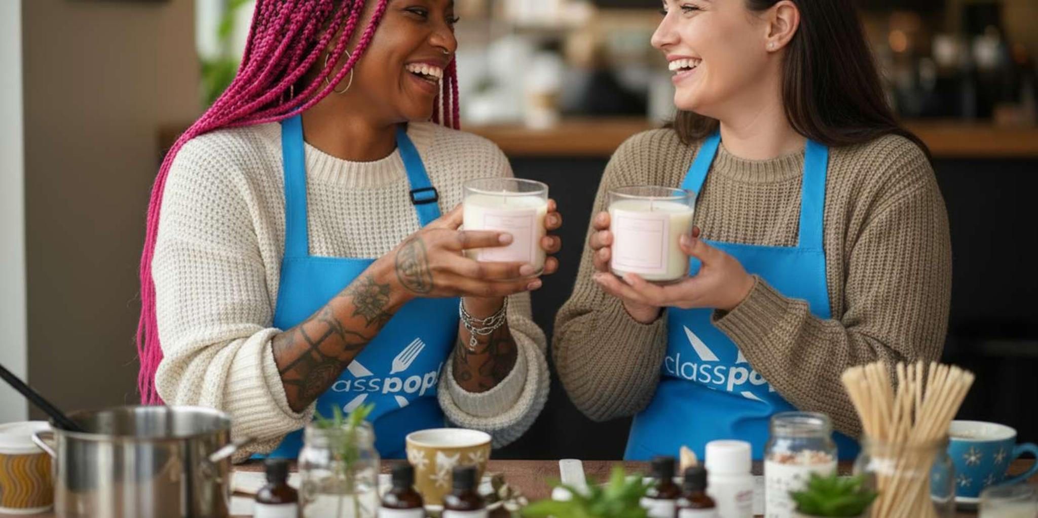 Denver Candle Making Class at a Brewery 2 hr