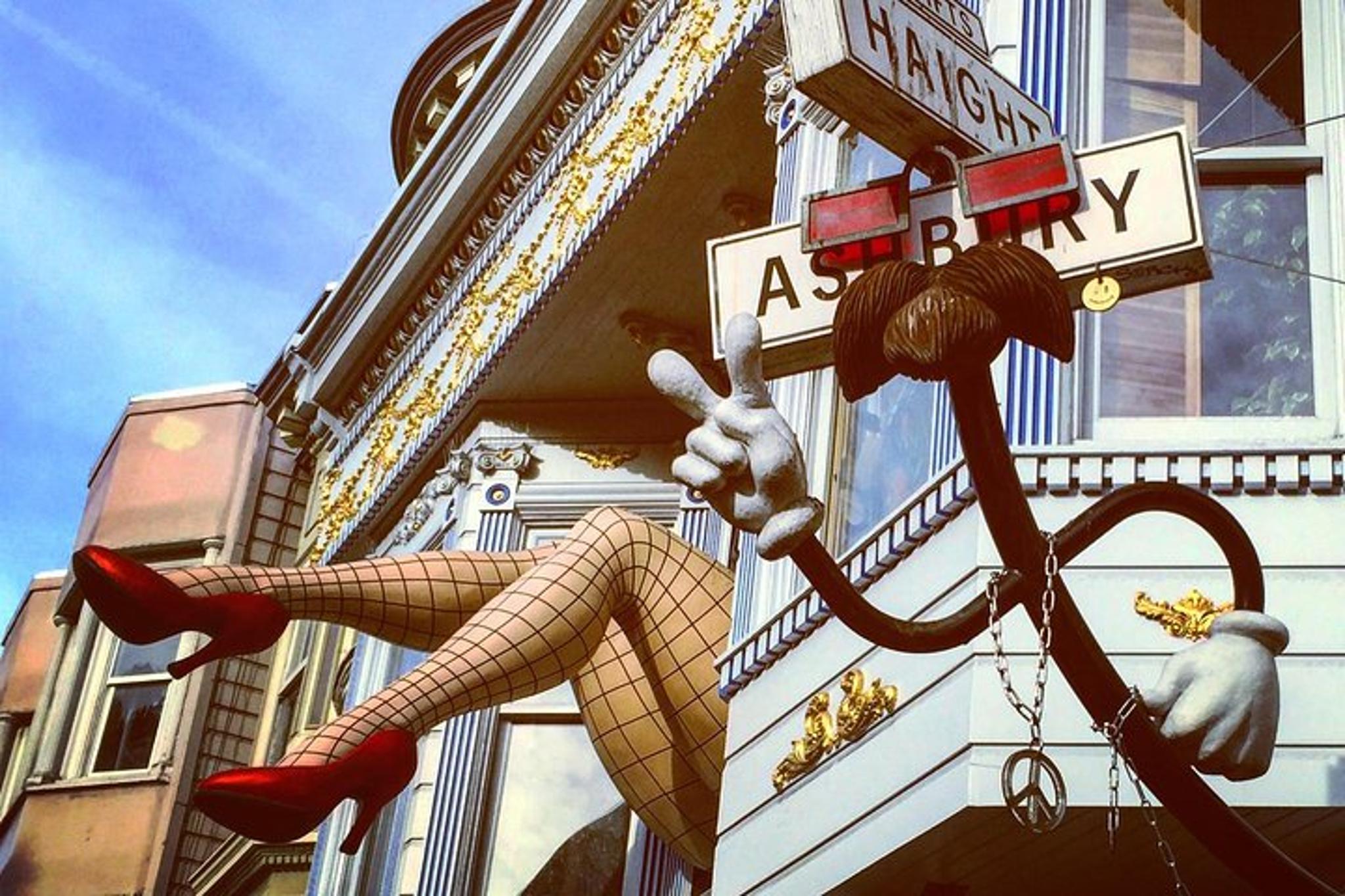 San Francisco Haight-Ashbury Walking Tour in French