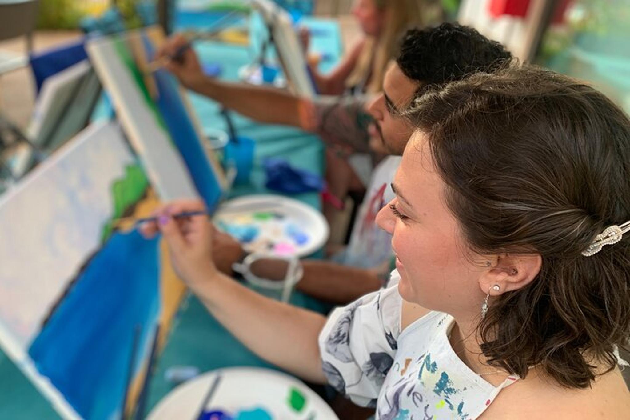 Kapolei Hawaiian Style Paint Party