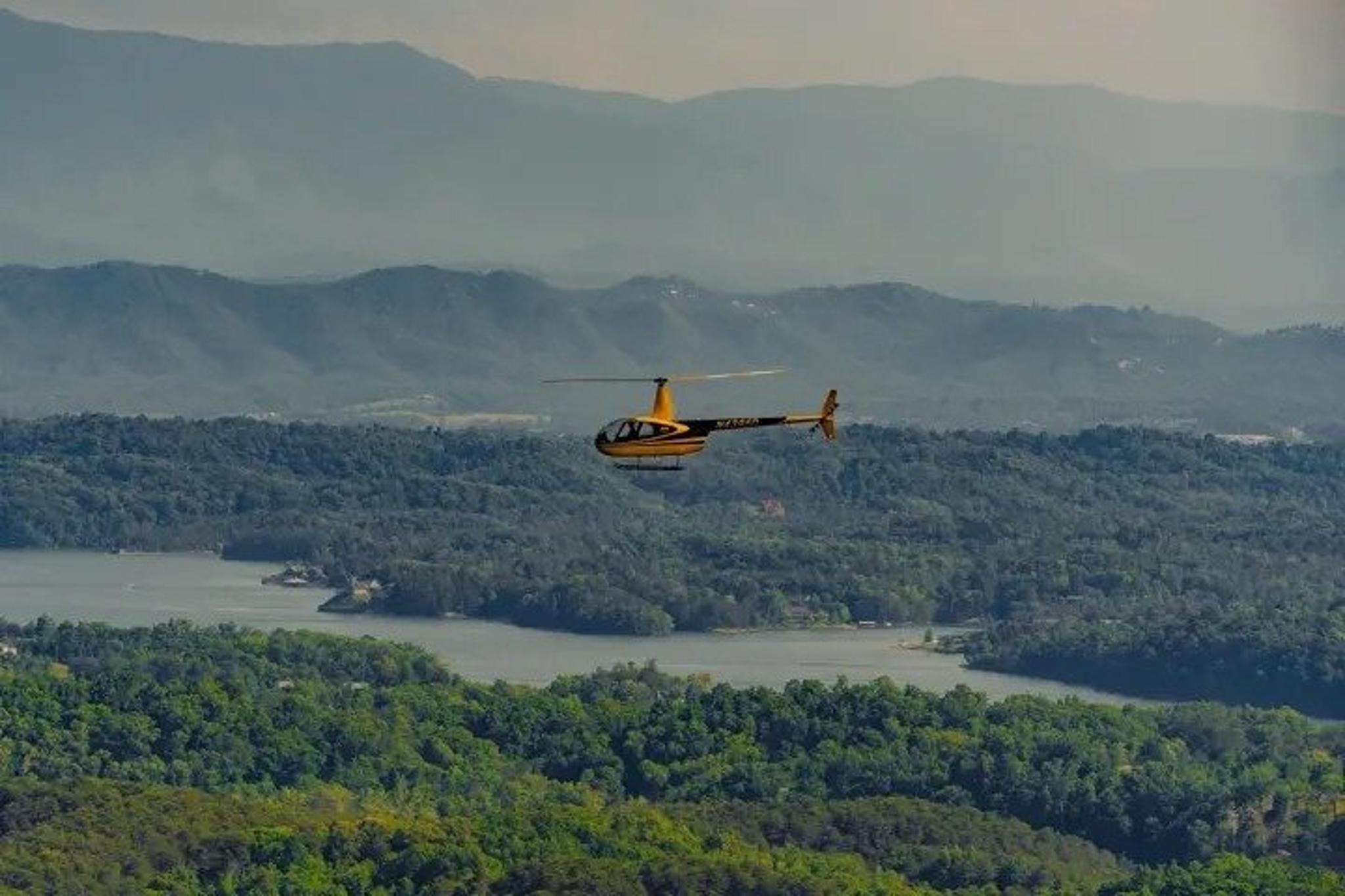 Greenville Helicopter Tour from Lake to Mountain