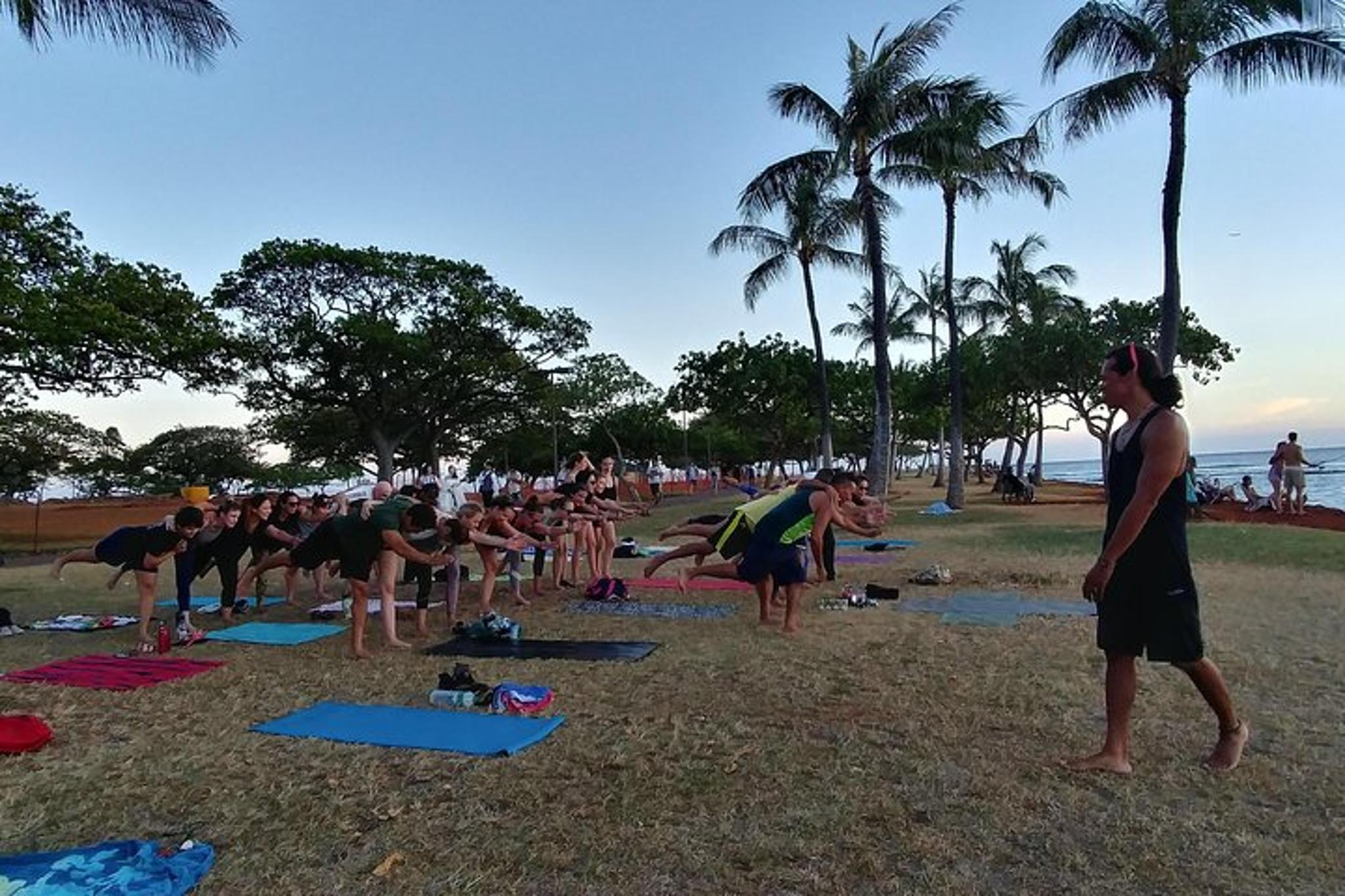 Honolulu Yoga Session at Magic Island - Image 2