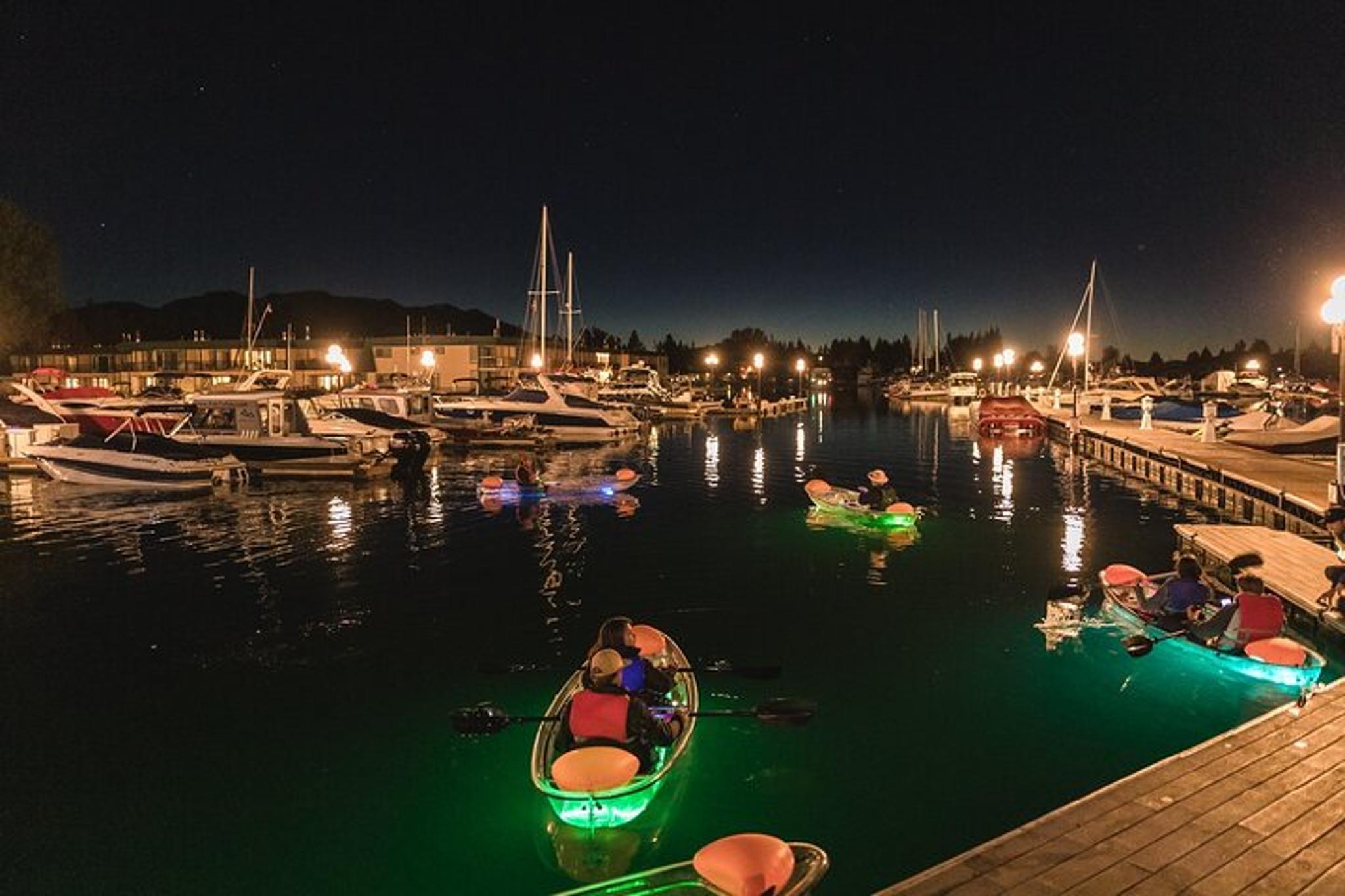 Lake Tahoe LED Glow Kayak Tour