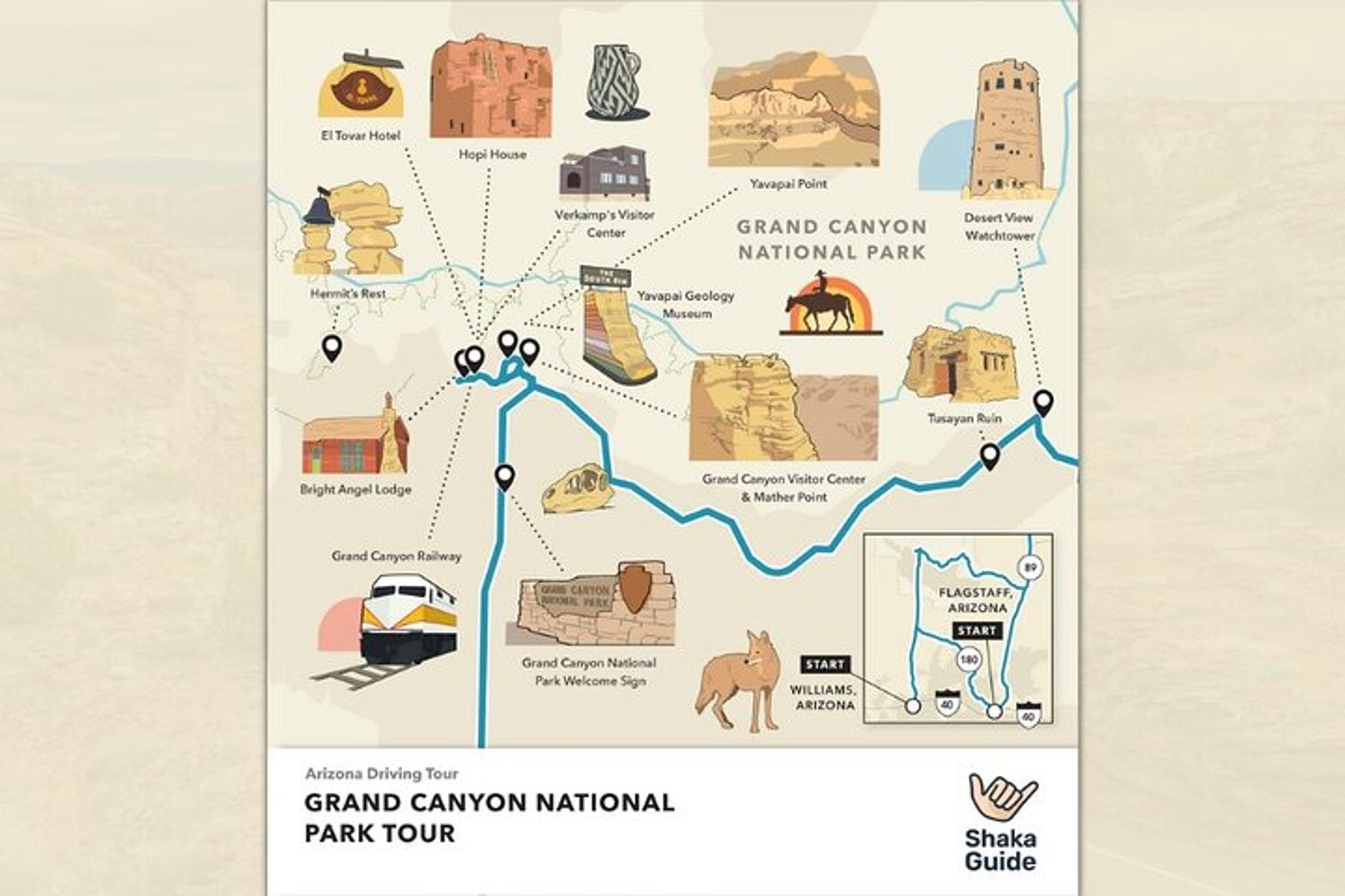 Grand Canyon South Rim Self-Guided Audio Tour - Image 3