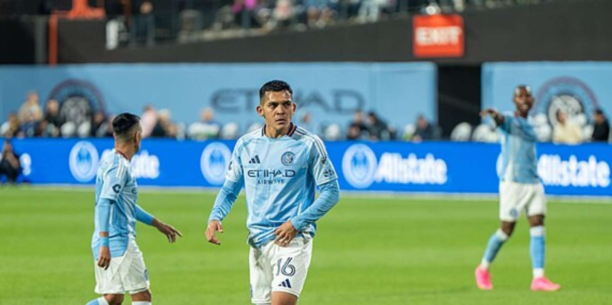 New York City FC Soccer Game at Yankee Stadium