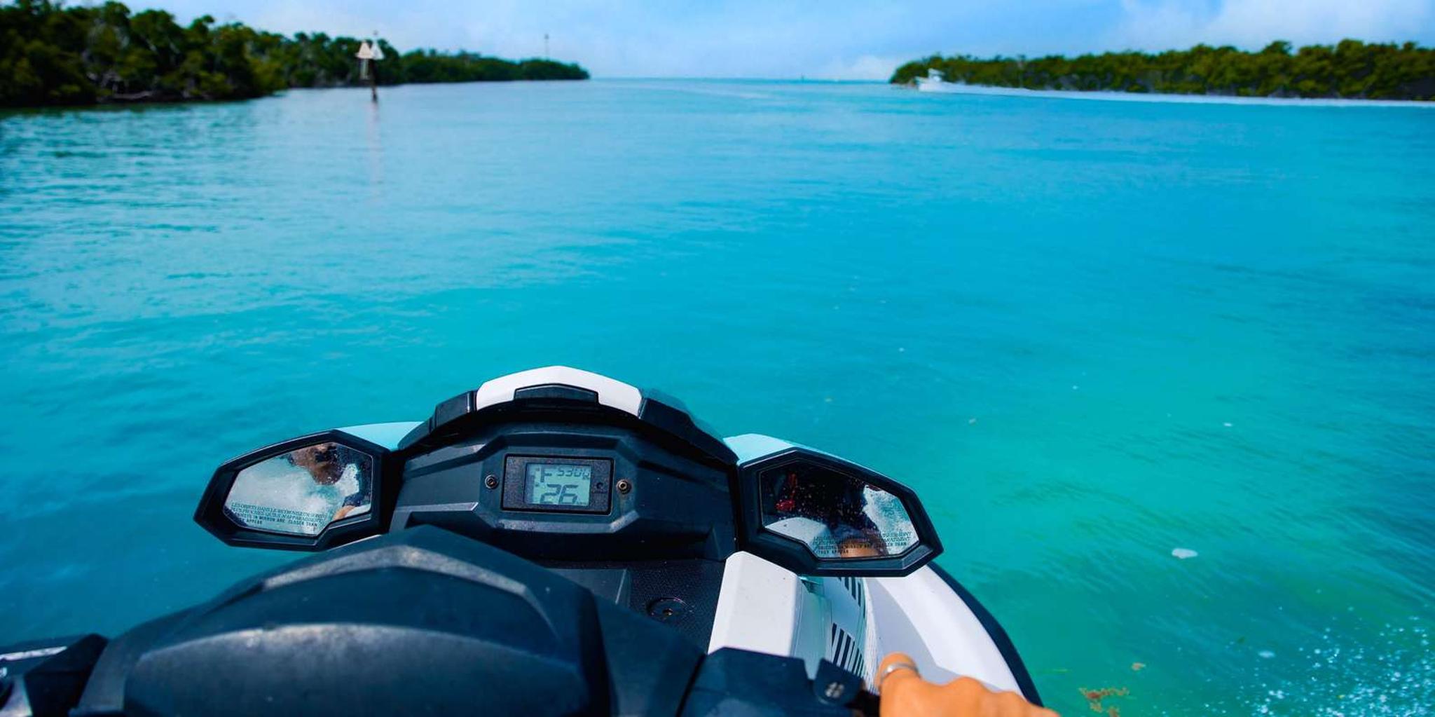 Key West Island Jet Ski Tour with Swim Stop - Image 1