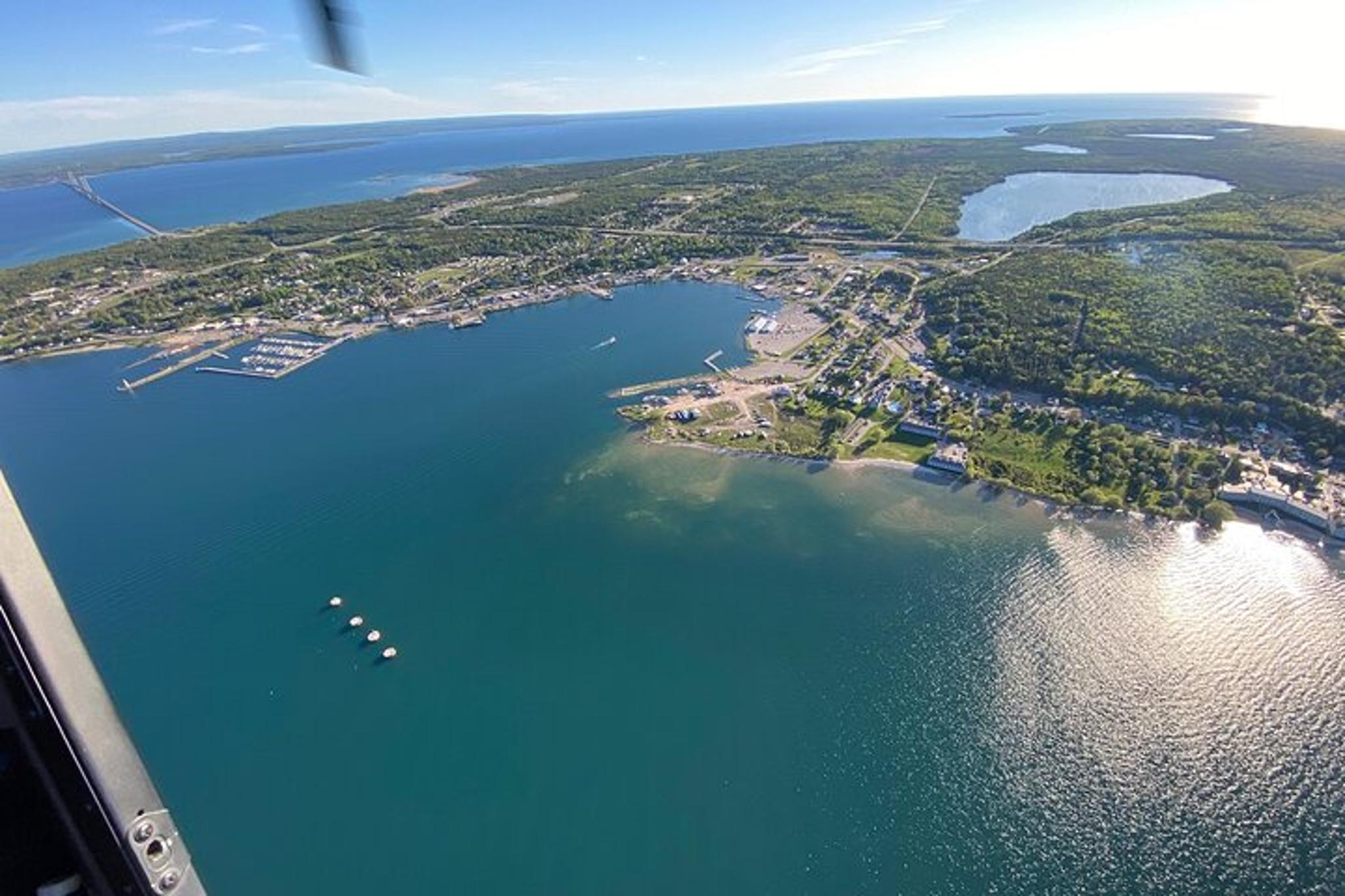 St. Ignace Mackinac Bridge Helicopter Tour - Image 6