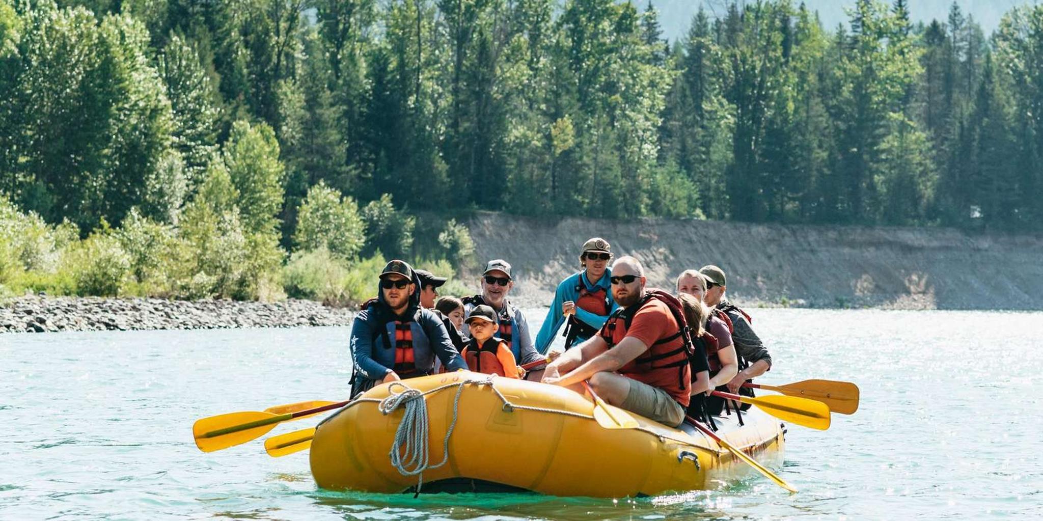 West Glacier Scenic Raft Trip in Glacier National Park