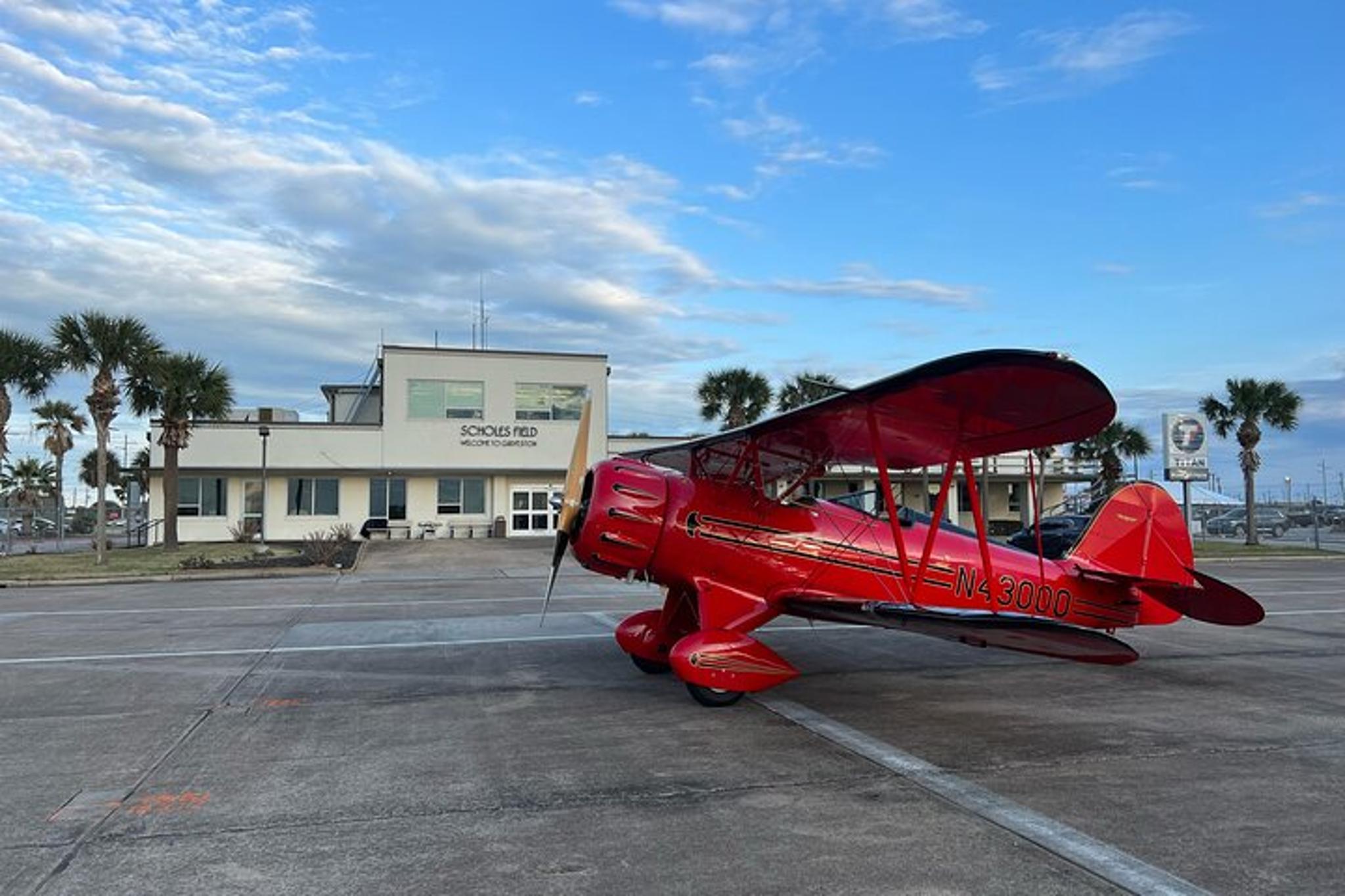 Galveston Biplane Ride Over Island and Bolivar - Image 2